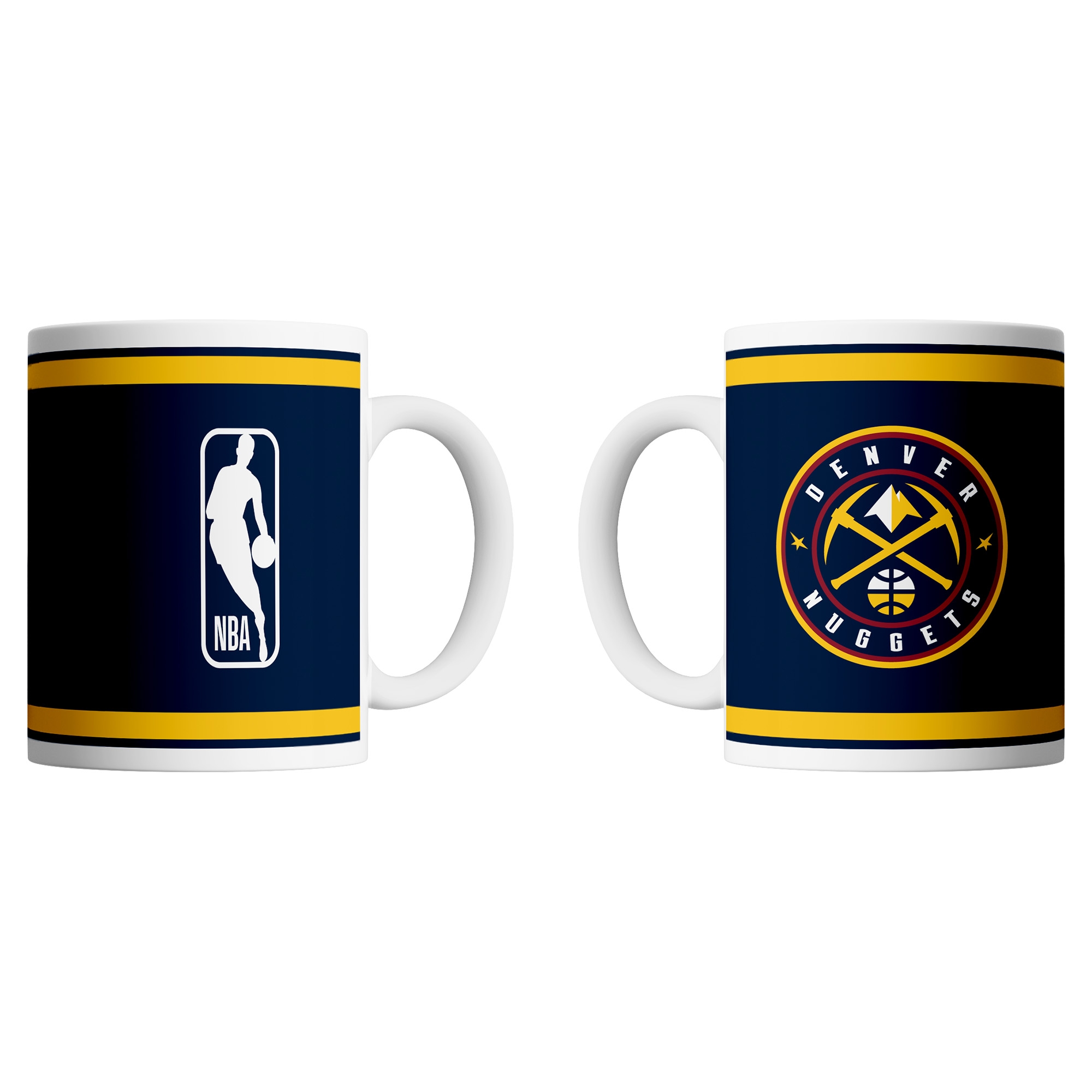 Denver Nuggets Logo & Shield NBA Mug (330 ml)