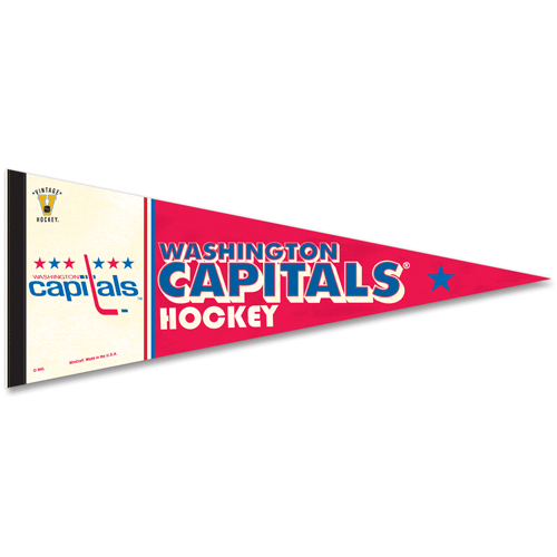 Washington Capitals Vintage Premium NHL Pennant