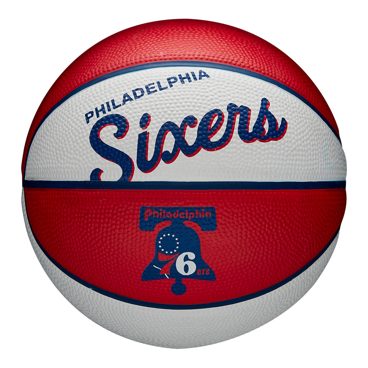 Philadelphia 76ers NBA Retro Wilson Mini Basketball (Size 3)