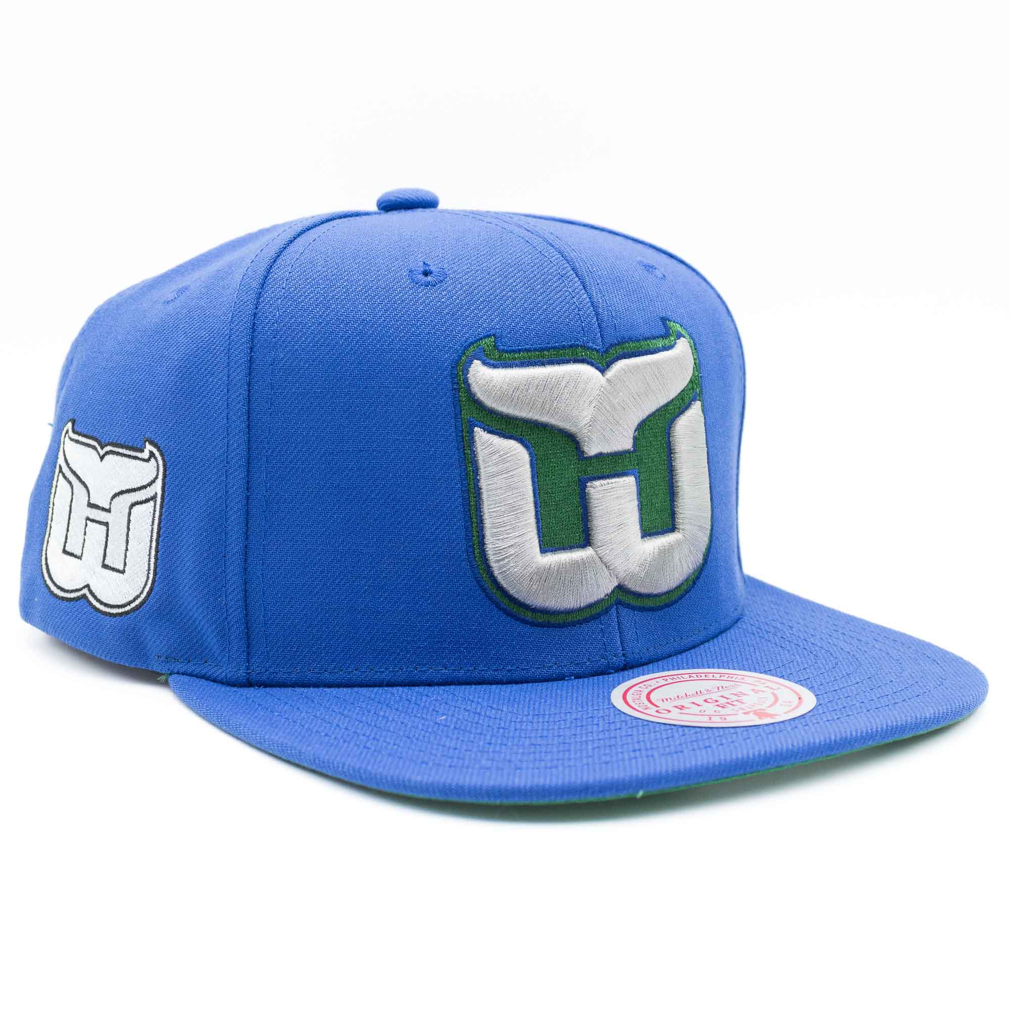 Hartford Whalers Flip Mitchell & Ness Snapback NHL Cap Blue