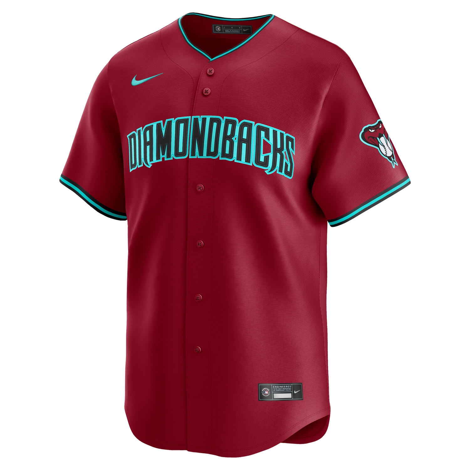 Arizona Diamondbacks Alternate 2 Nike Limited MLB Jersey Red