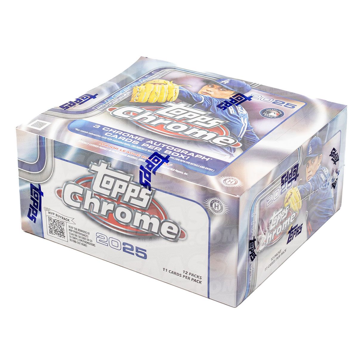 2025 Topps Chrome Baseball MLB Hobby JUMBO Box