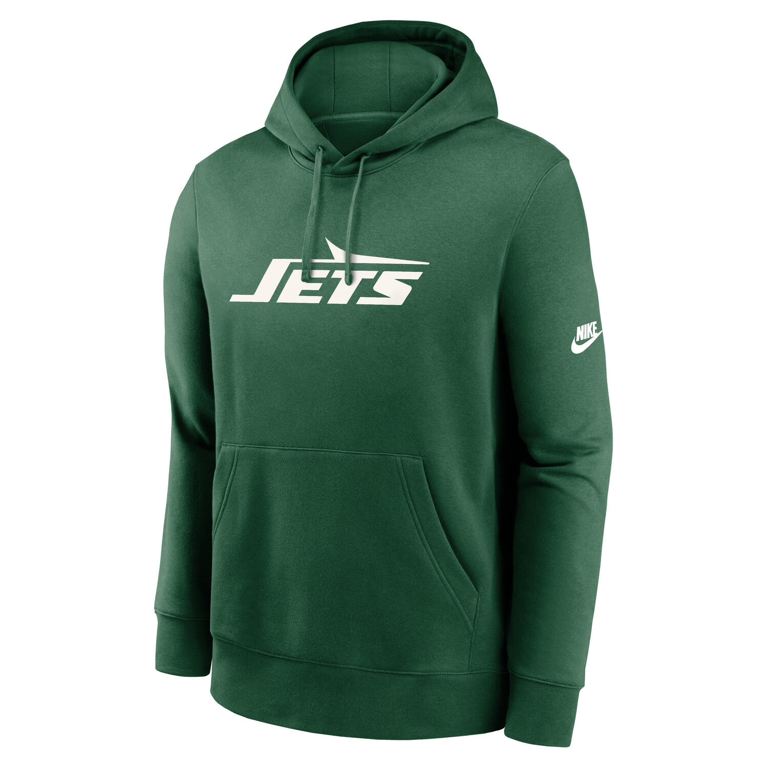 New York Jets Throwback Nike Club NFL Hoodie Grün
