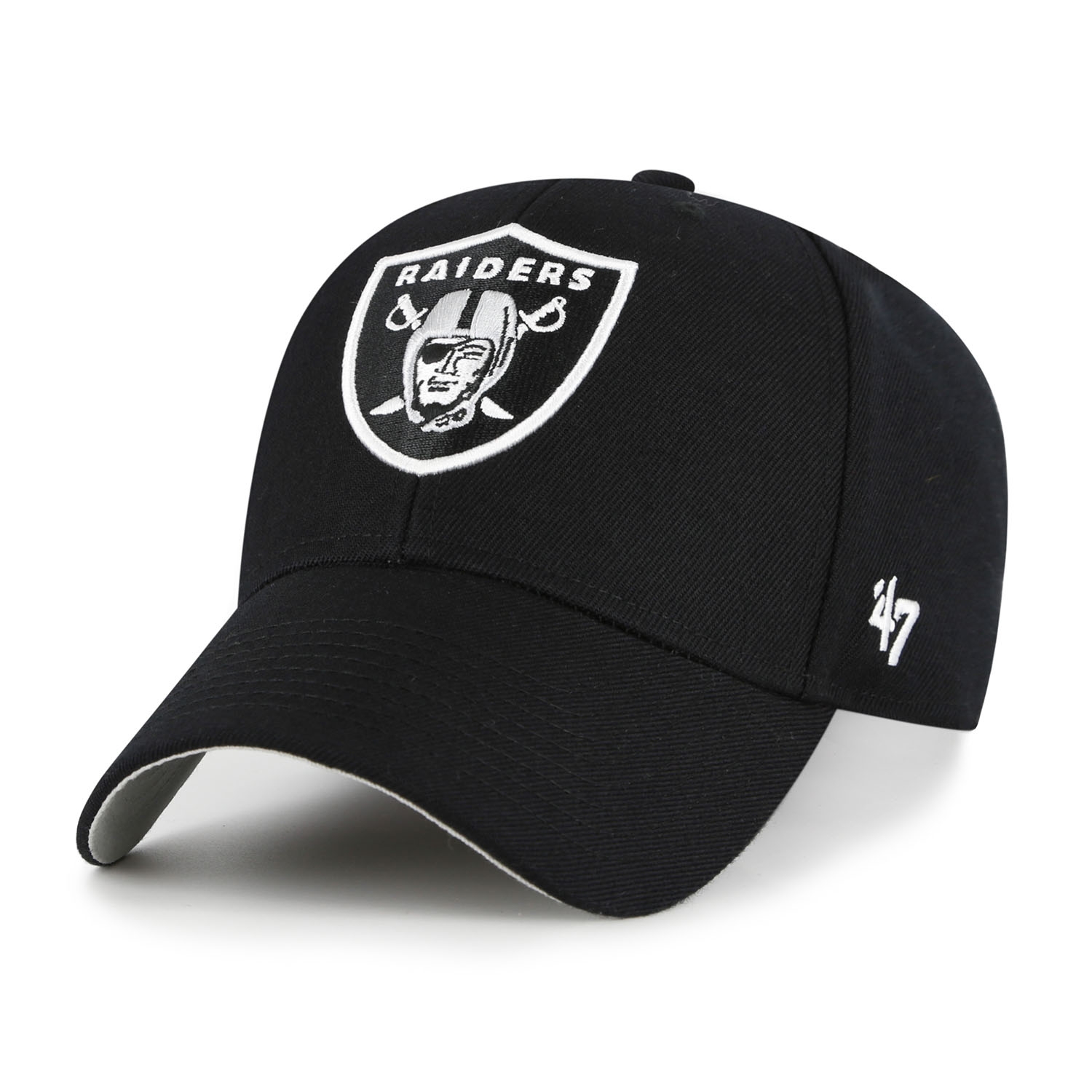 Las Vegas Raiders '47 MVP Adjustable NFL Cap Schwarz