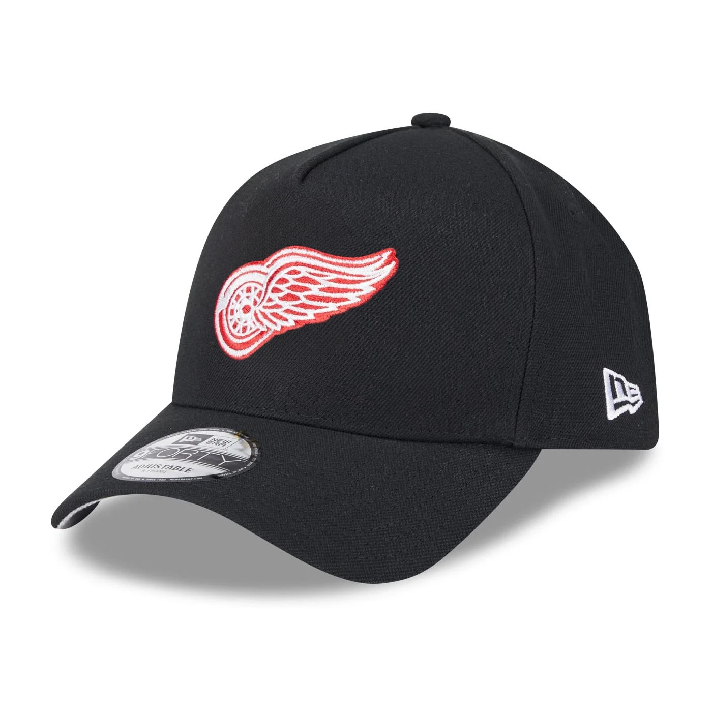 Detroit Red Wings New Era 9FORTY A-Frame Trucker NHL Cap Black
