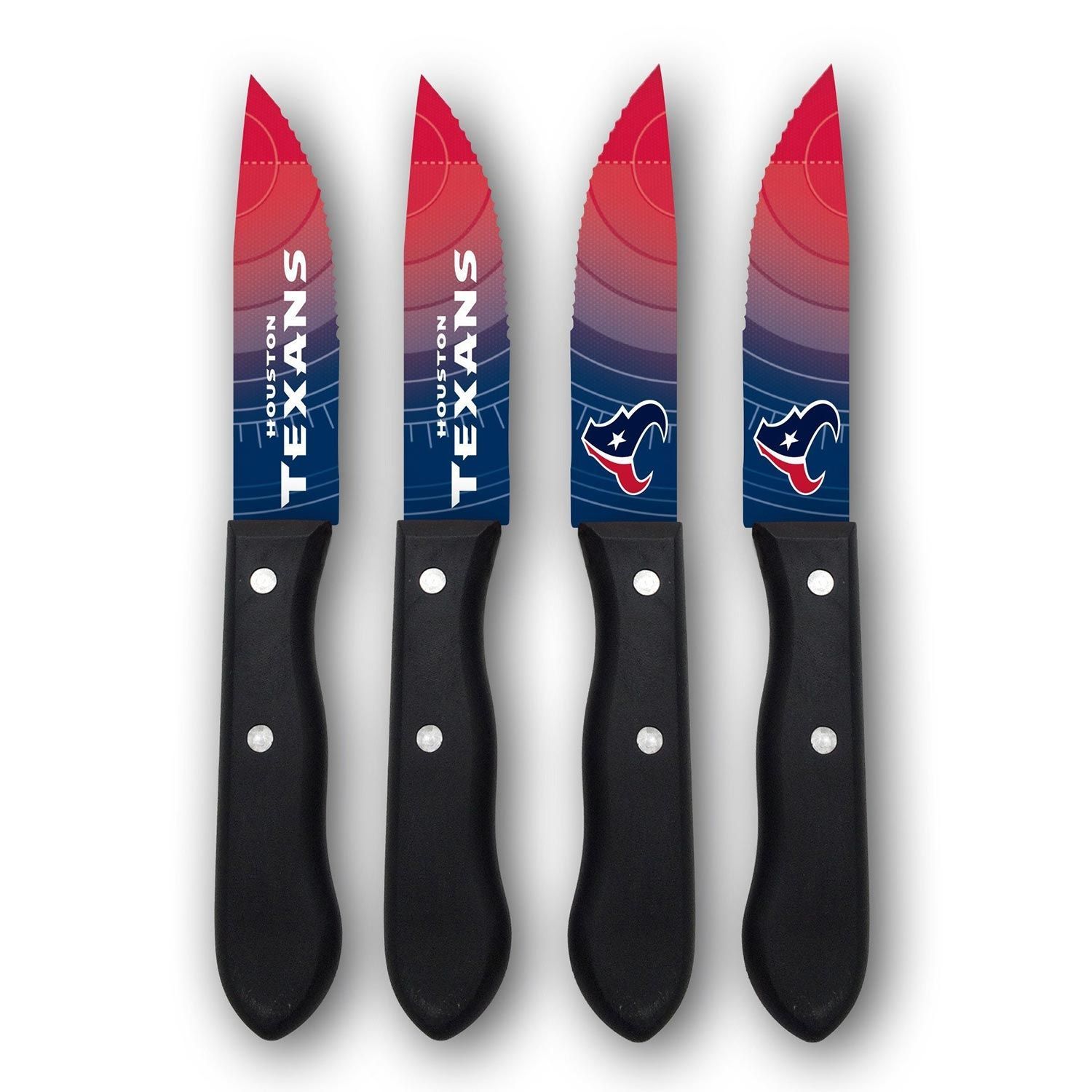 Houston Texans NFL Steakmesser Set (4 Stk.)