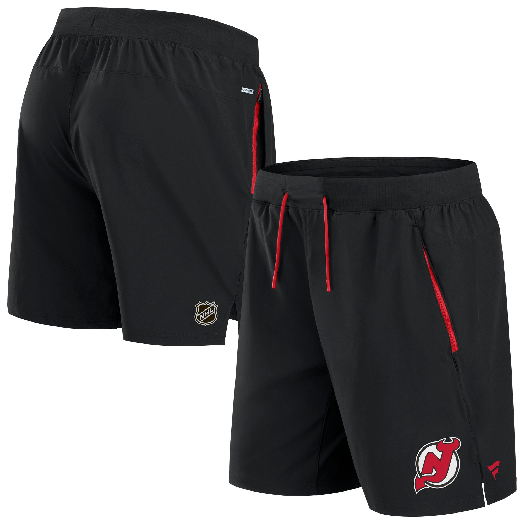 New Jersey Devils 2024/25 Authentic Pro Locker Room NHL Shorts Schwarz