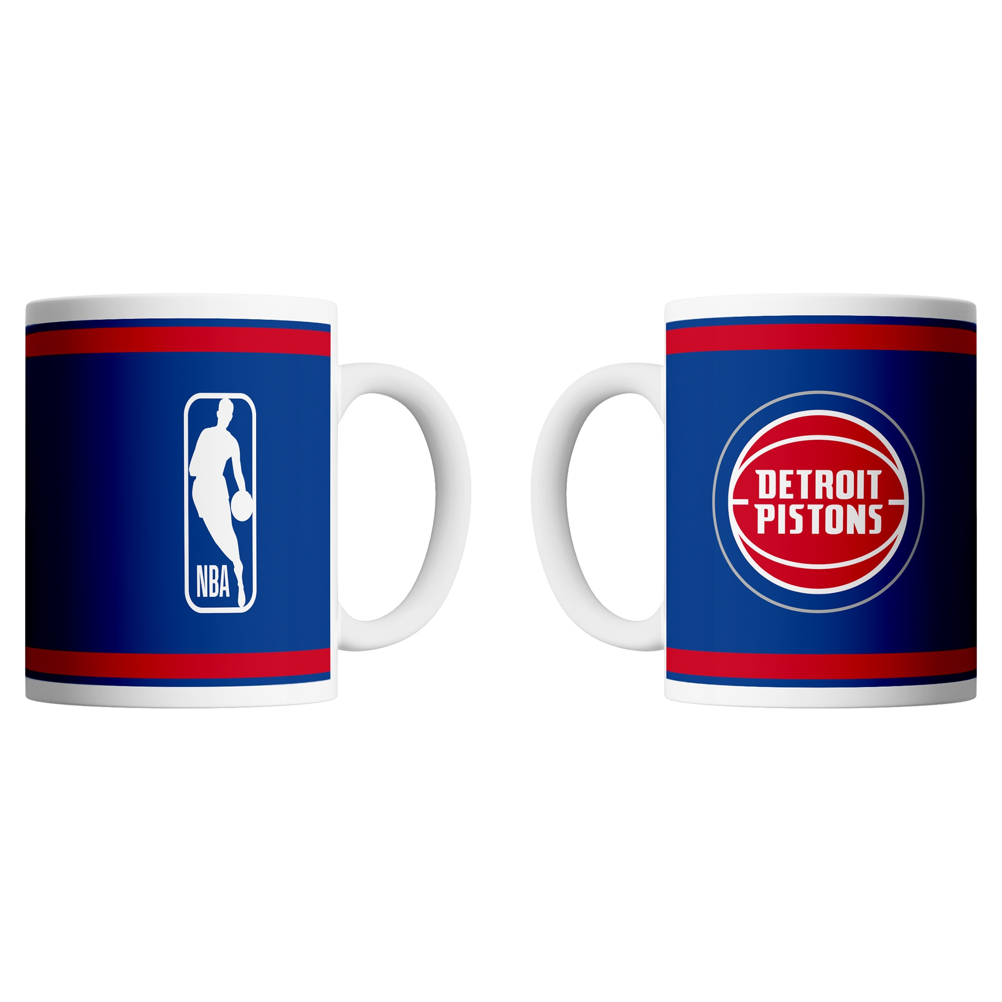 Detroit Pistons Logo & Shield NBA Becher (330 ml)