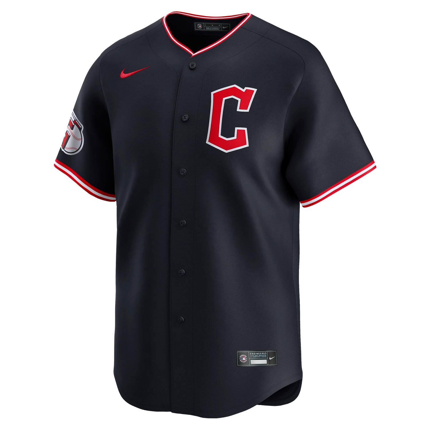 Cleveland Guardians Alternate Nike Limited MLB Trikot Navy