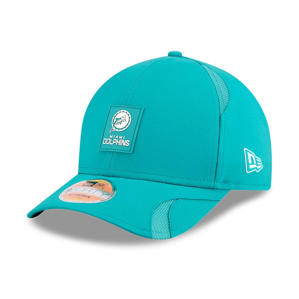 Miami Dolphins Historic 2025 NFL On-Field Sideline 9FORTY M-Crown Snapback Cap