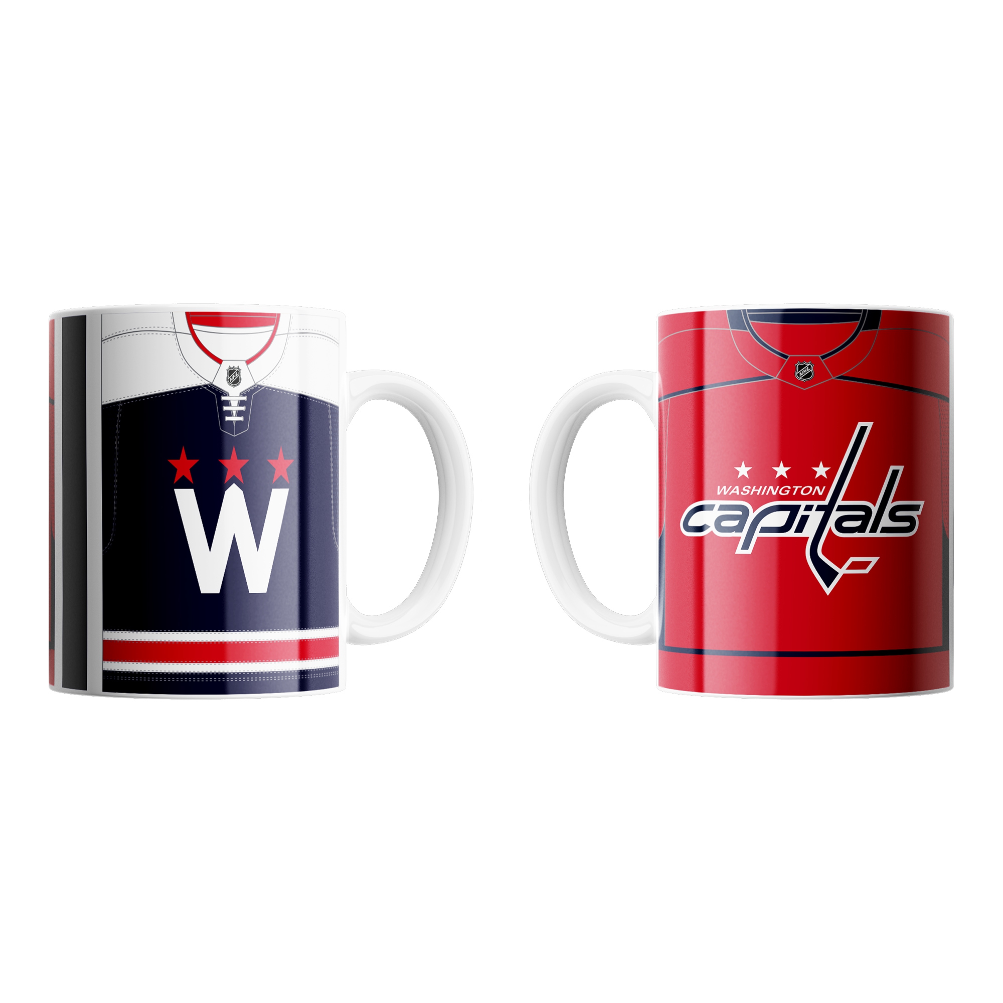 Washington Capitals Home & Away Jumbo Mug (440 ml)