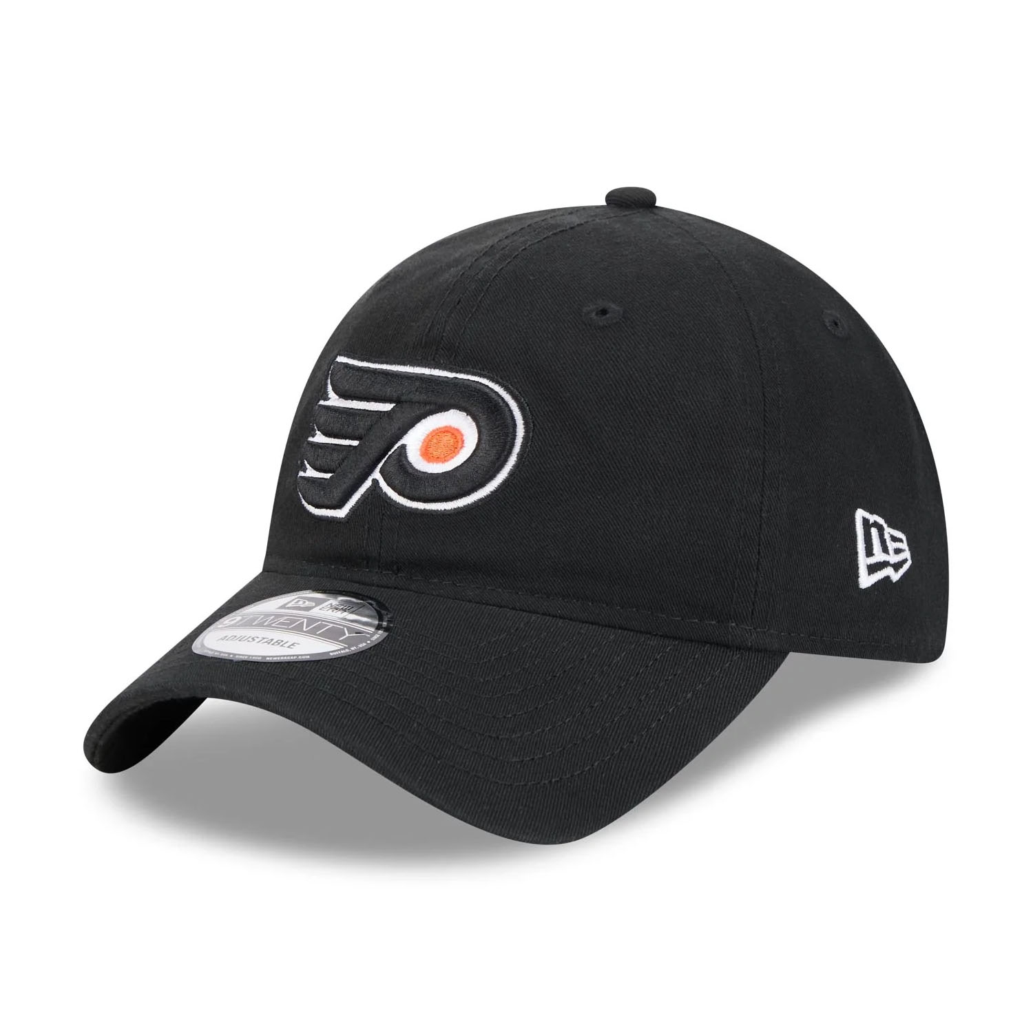 Philadelphia Flyers New Era 9TWENTY Adjustable NHL Cap Schwarz