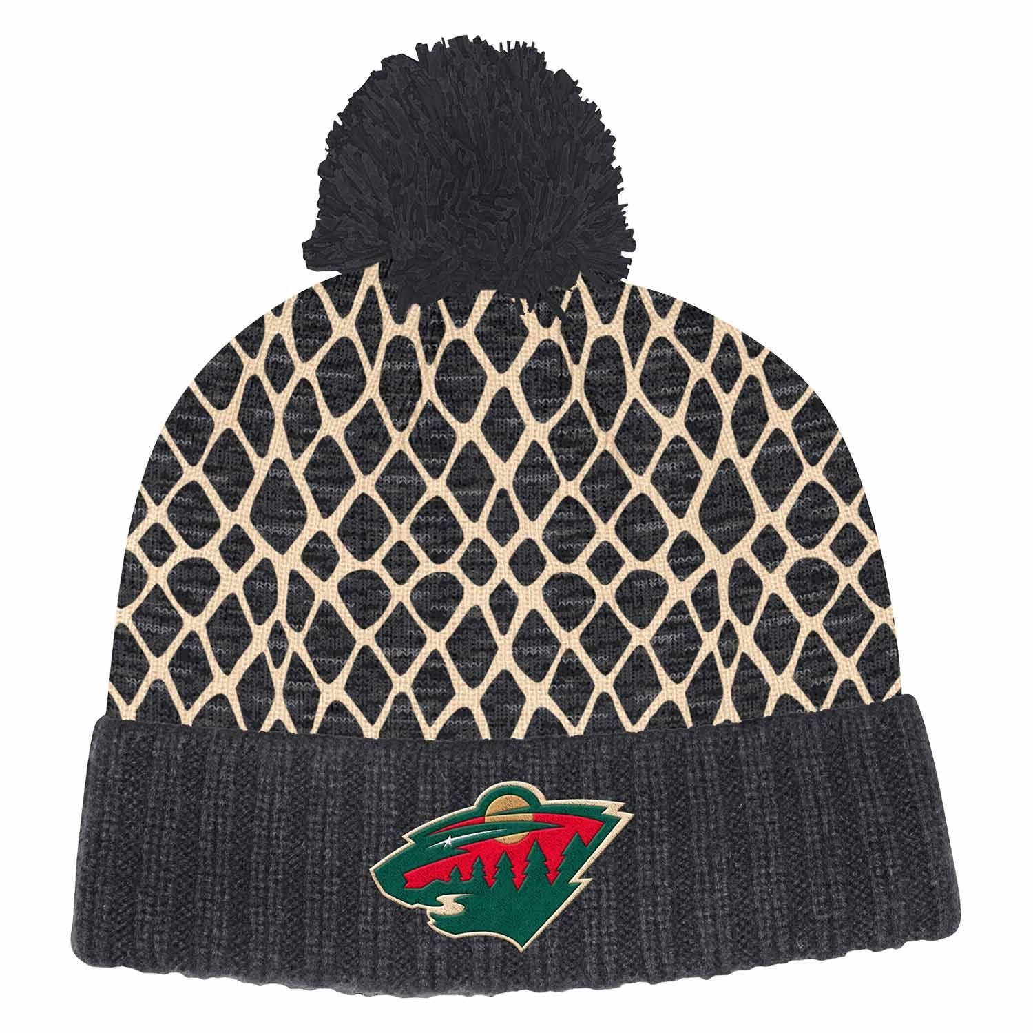 Minnesota Wild 2019/20 Goal Net NHL Pudelmütze