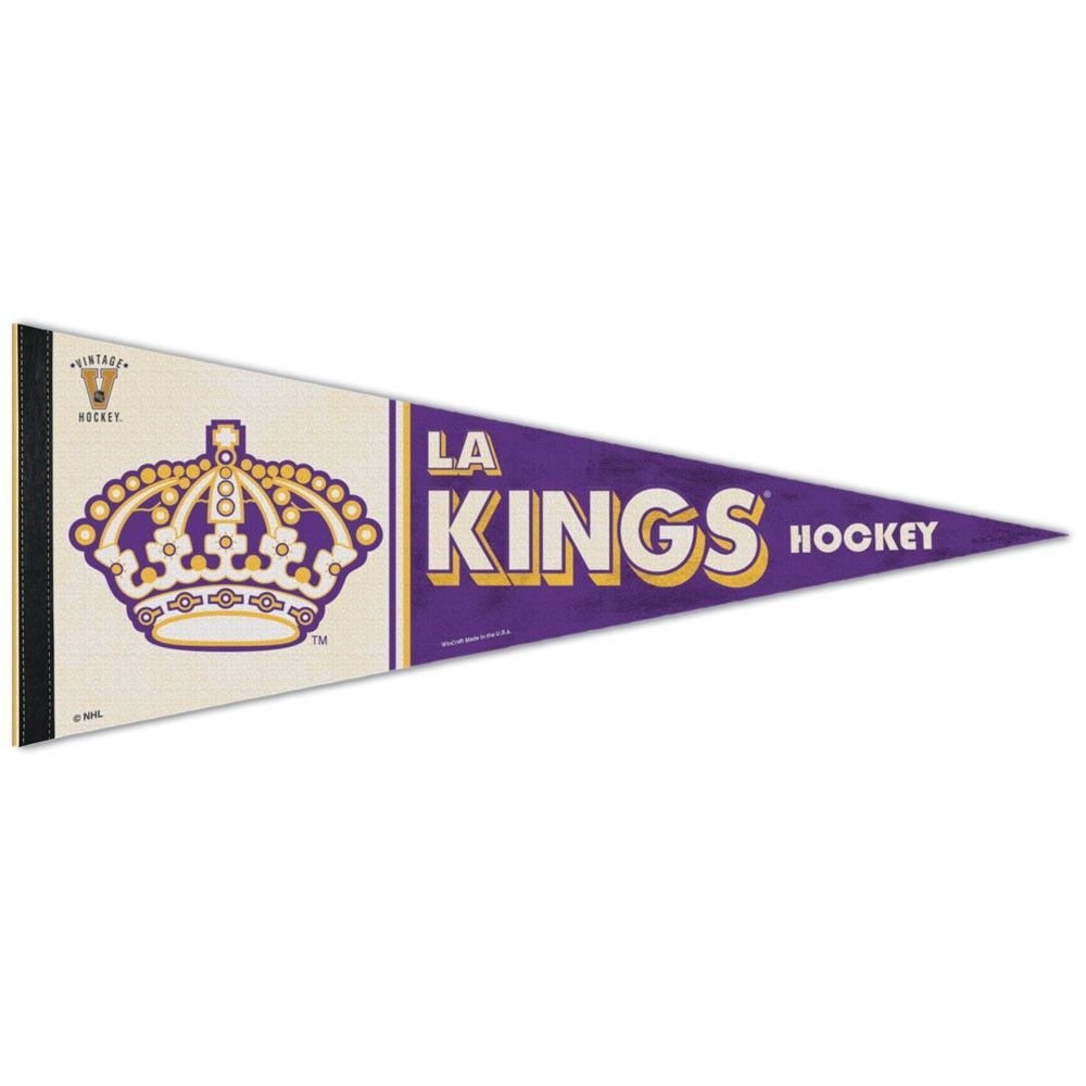 Los Angeles Kings Vintage WinCraft Premium NHL Wimpel