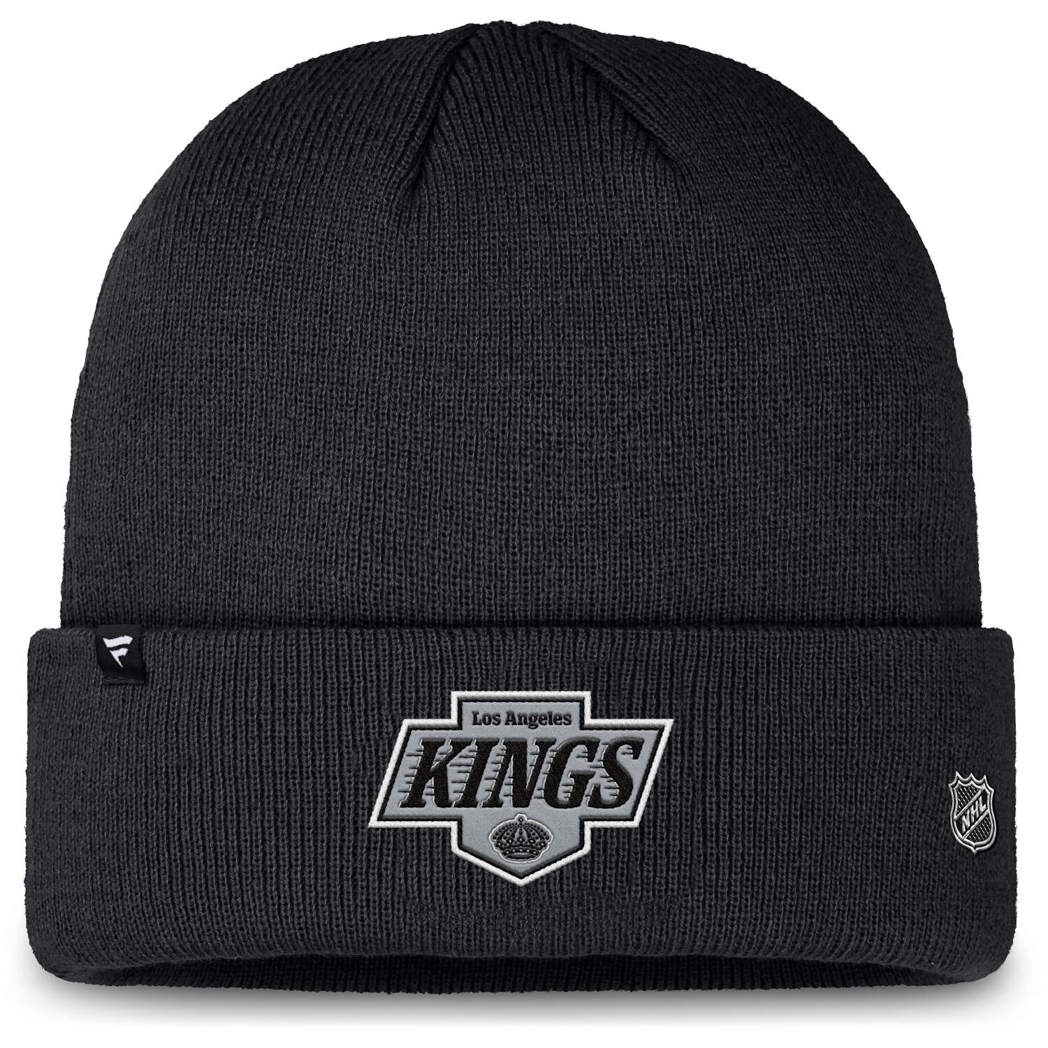 Los Angeles Kings 2025/26 NHL Authentic Pro Wintermütze Schwarz