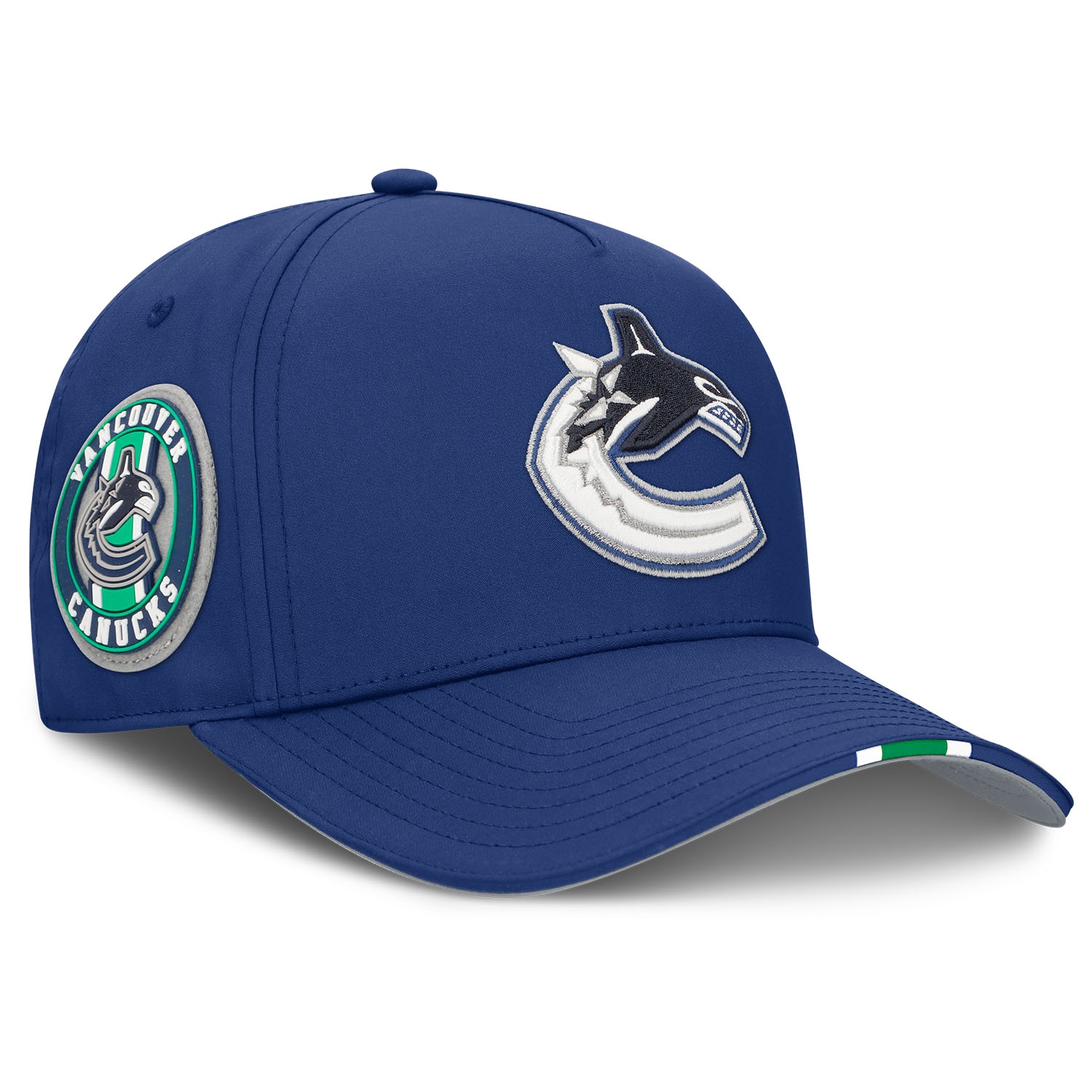 Vancouver Canucks 2025 NHL Draft Authentic Pro On-Stage Snapback Cap