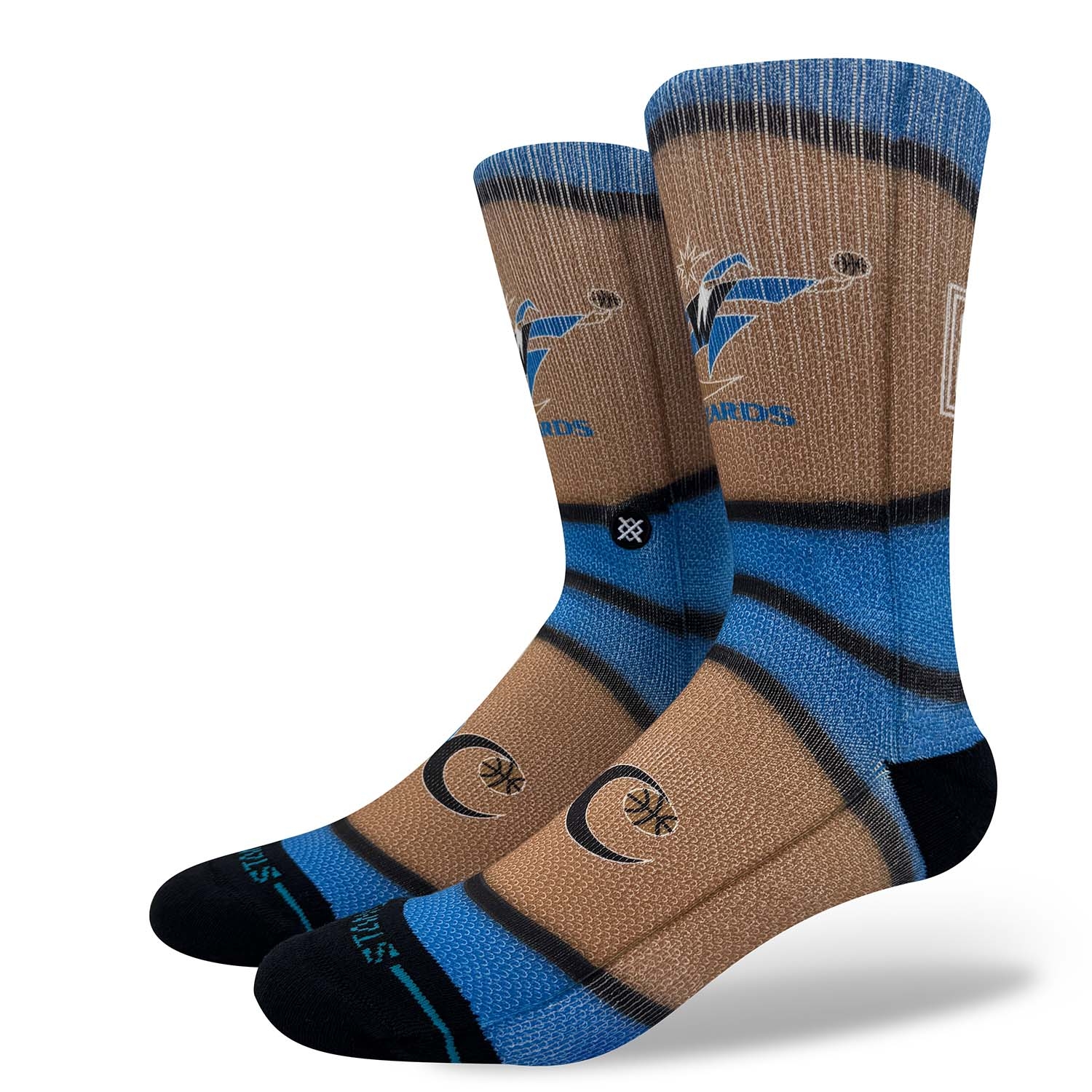 Washington Wizards Classic Mini Ball Stance Crew Socks