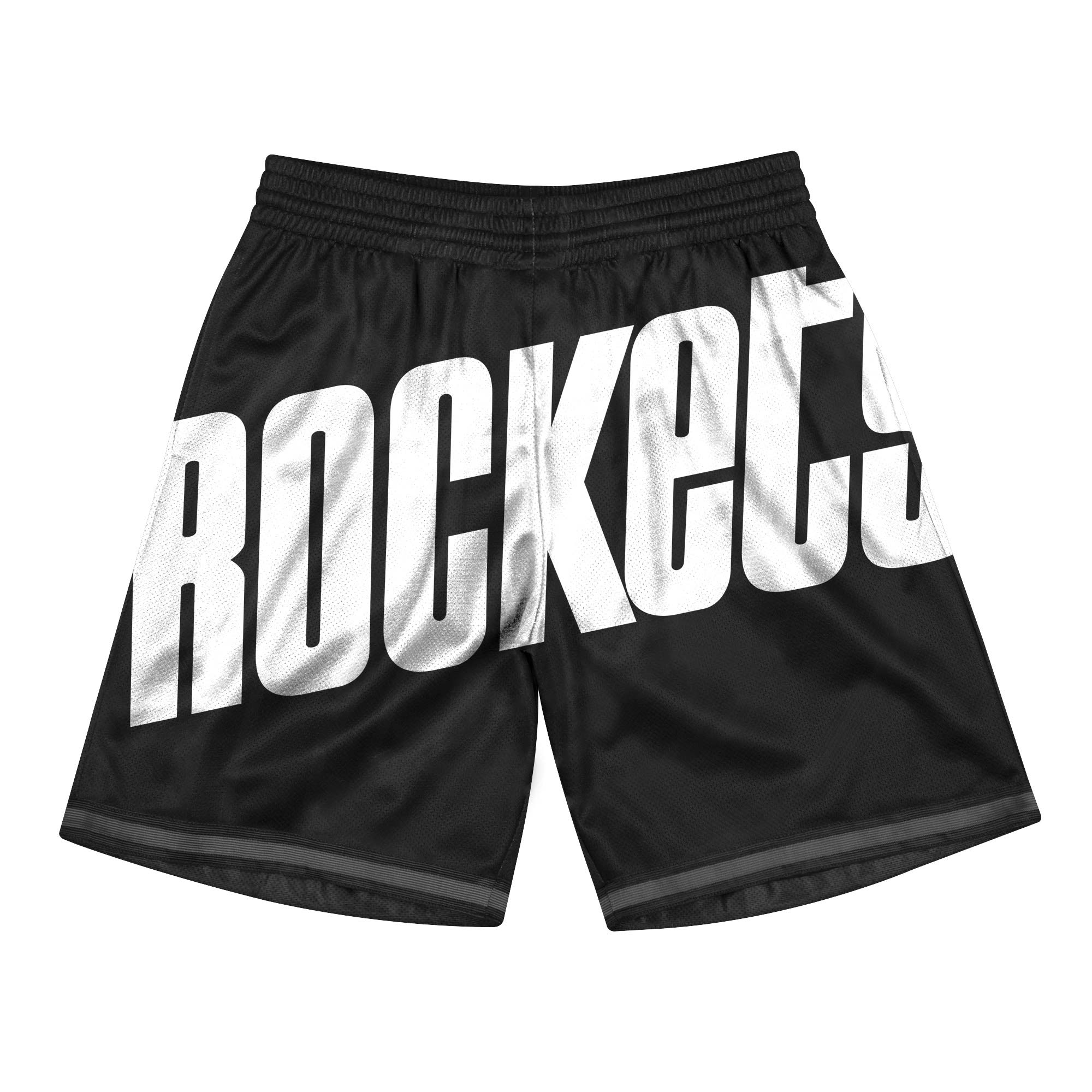 Houston Rockets Big Face 3.0 Mitchell & Ness NBA Shorts Black