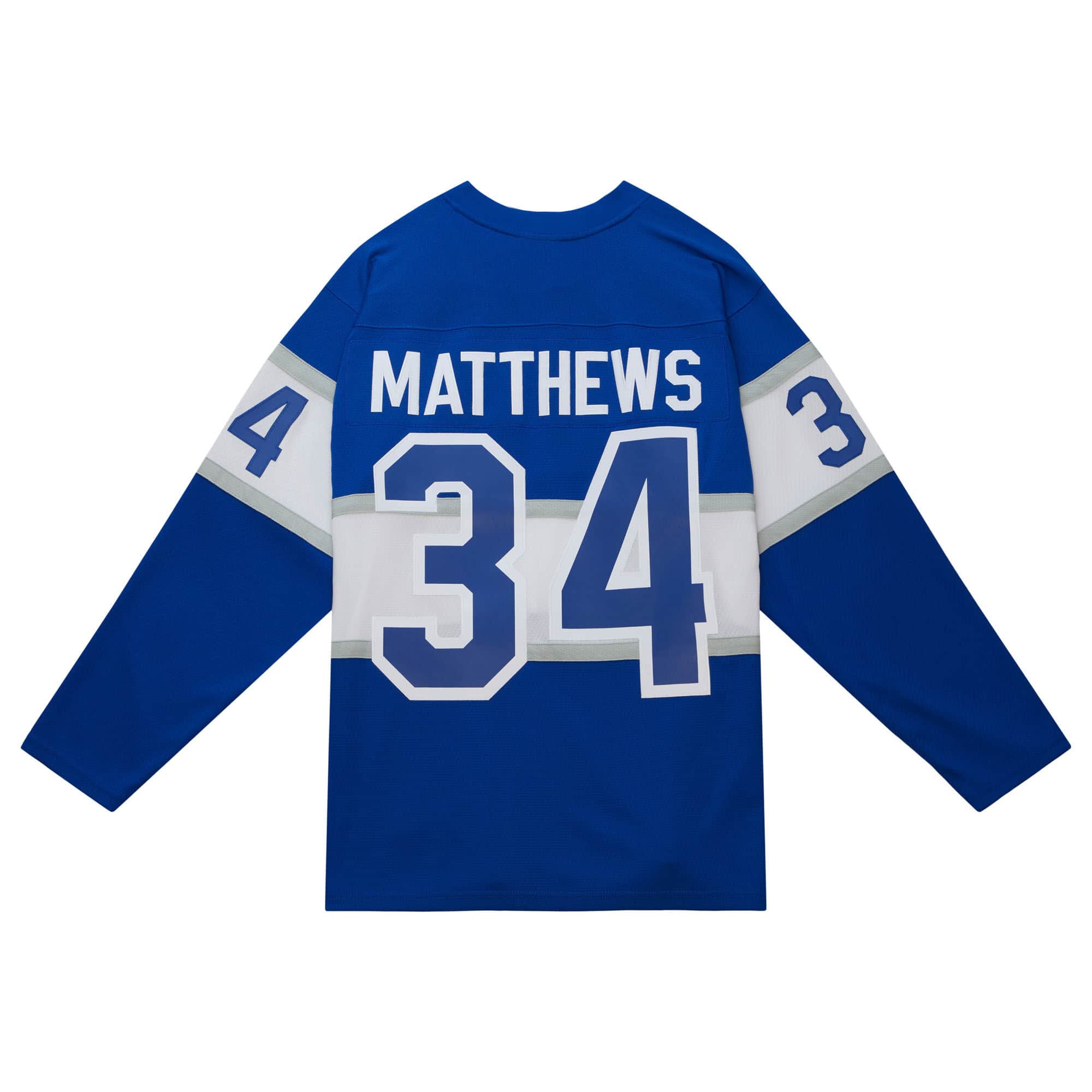 Auston Matthews #34 Toronto Maple Leafs 2017 Mitchell & Ness NHL Jersey