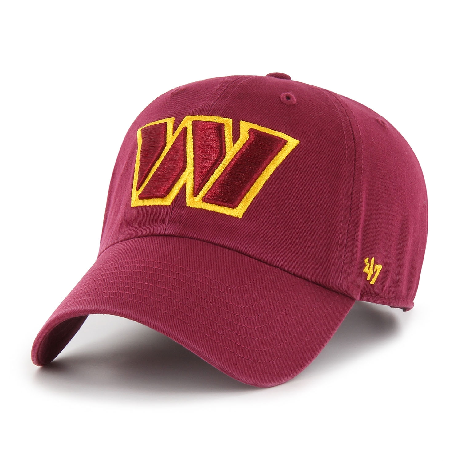 Washington Commanders '47 Clean Up Adjustable NFL Cap Burgund