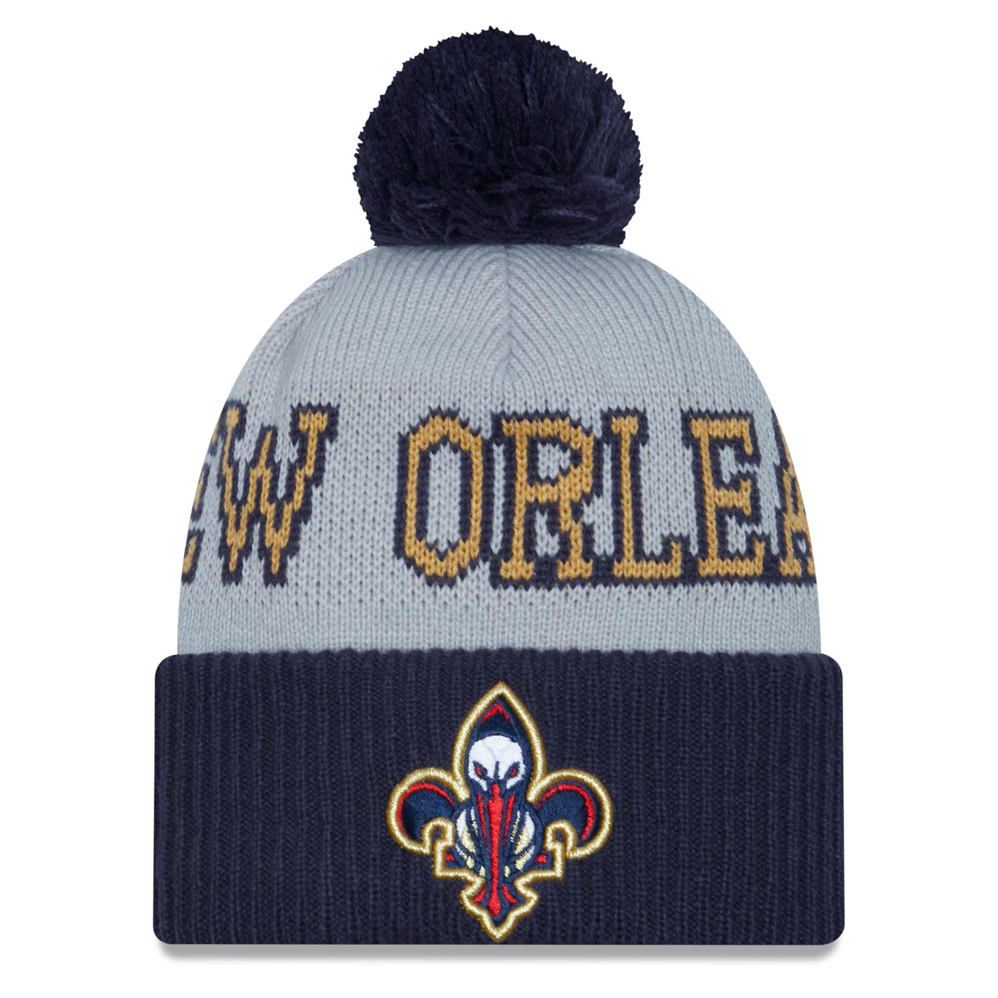 New Orleans Pelicans 2023 NBA Tip-Off New Era Sport Knit Wintermütze