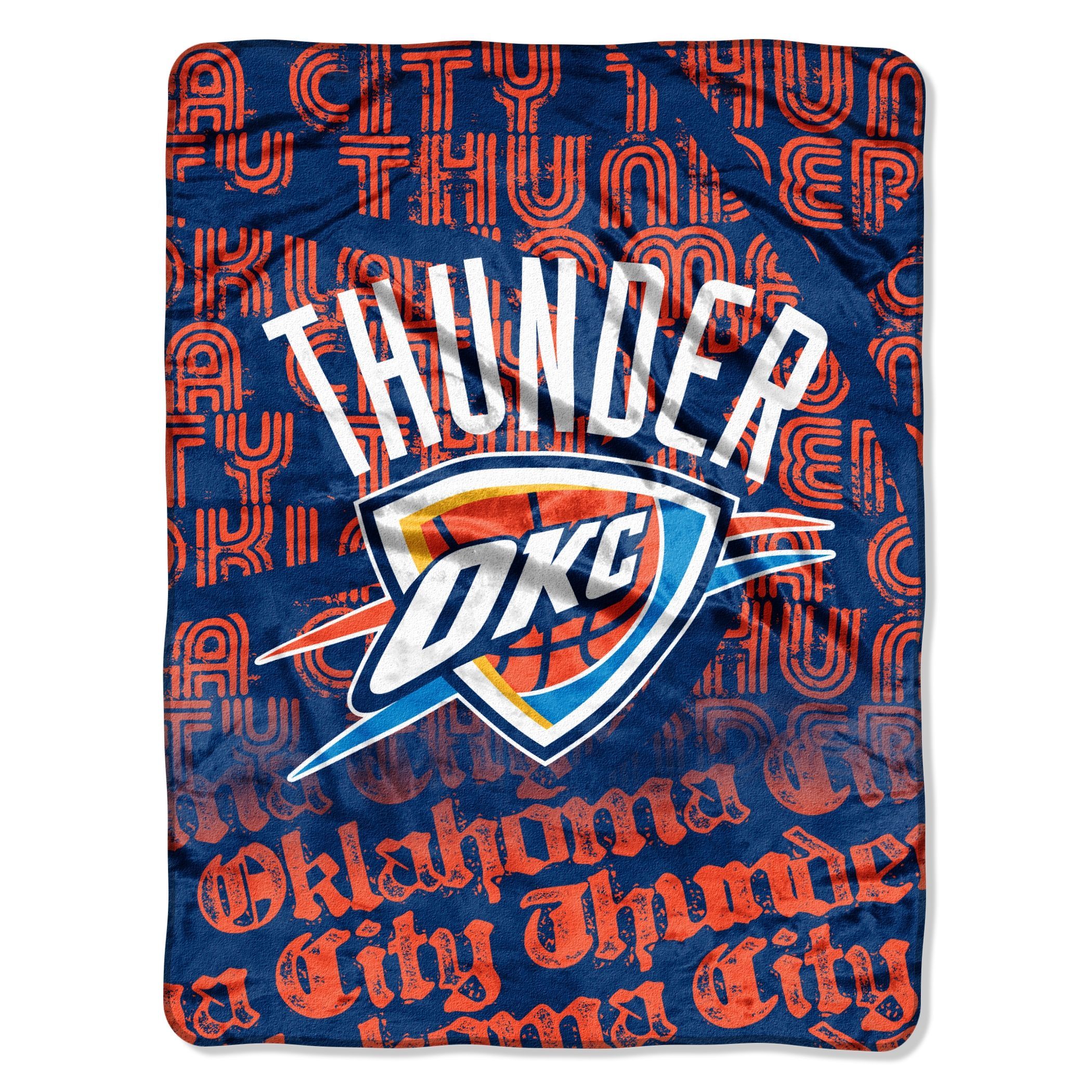 Oklahoma City Thunder Super Plush NBA Throw