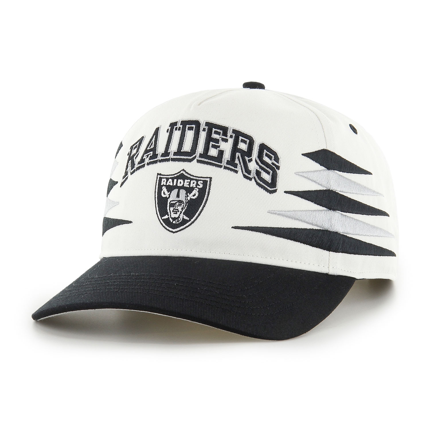 Las Vegas Raiders Diamond Cut '47 Hitch RF Snapback NFL Cap Weiß