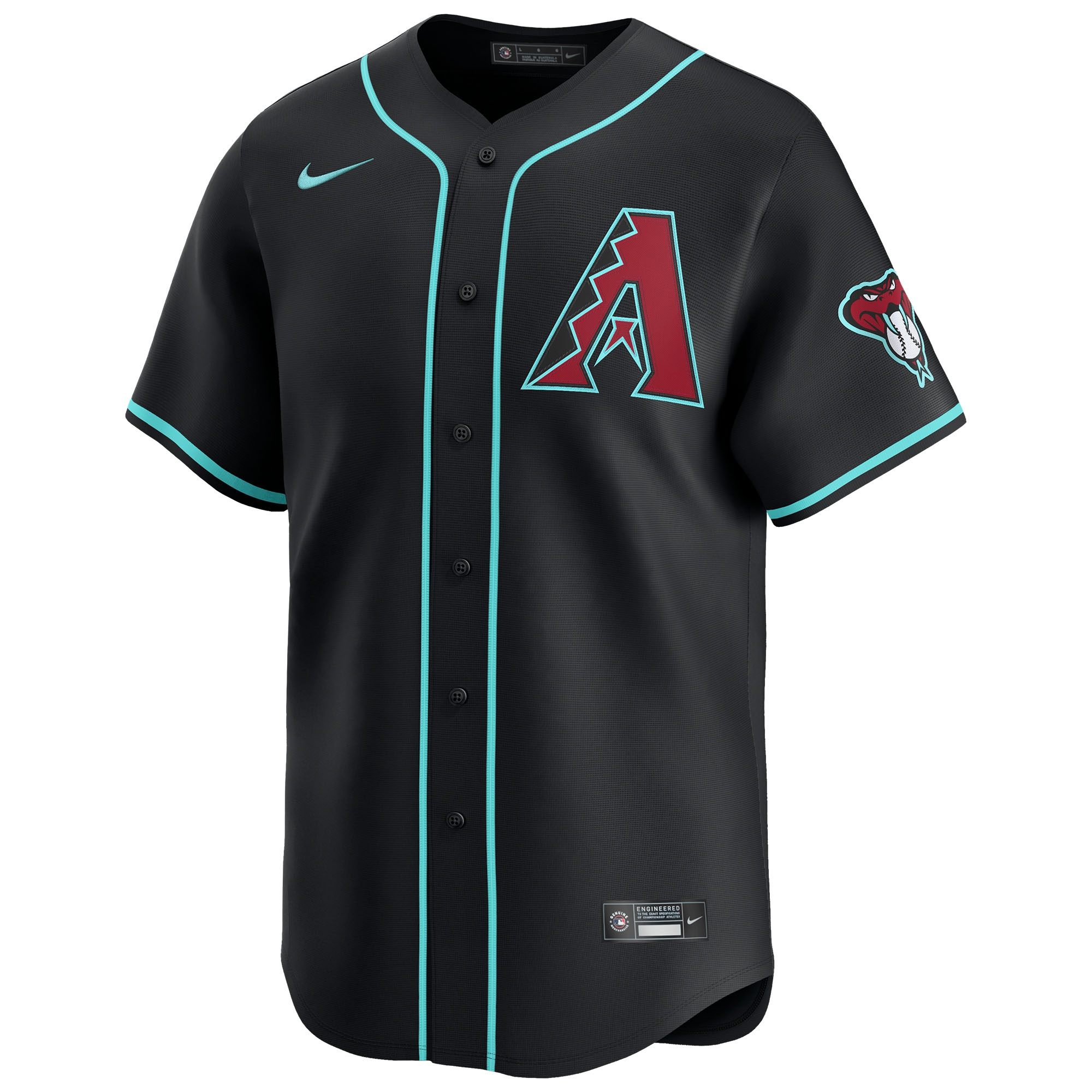 Arizona Diamondbacks Nike Limited MLB Baseball Jersey Alternate Black