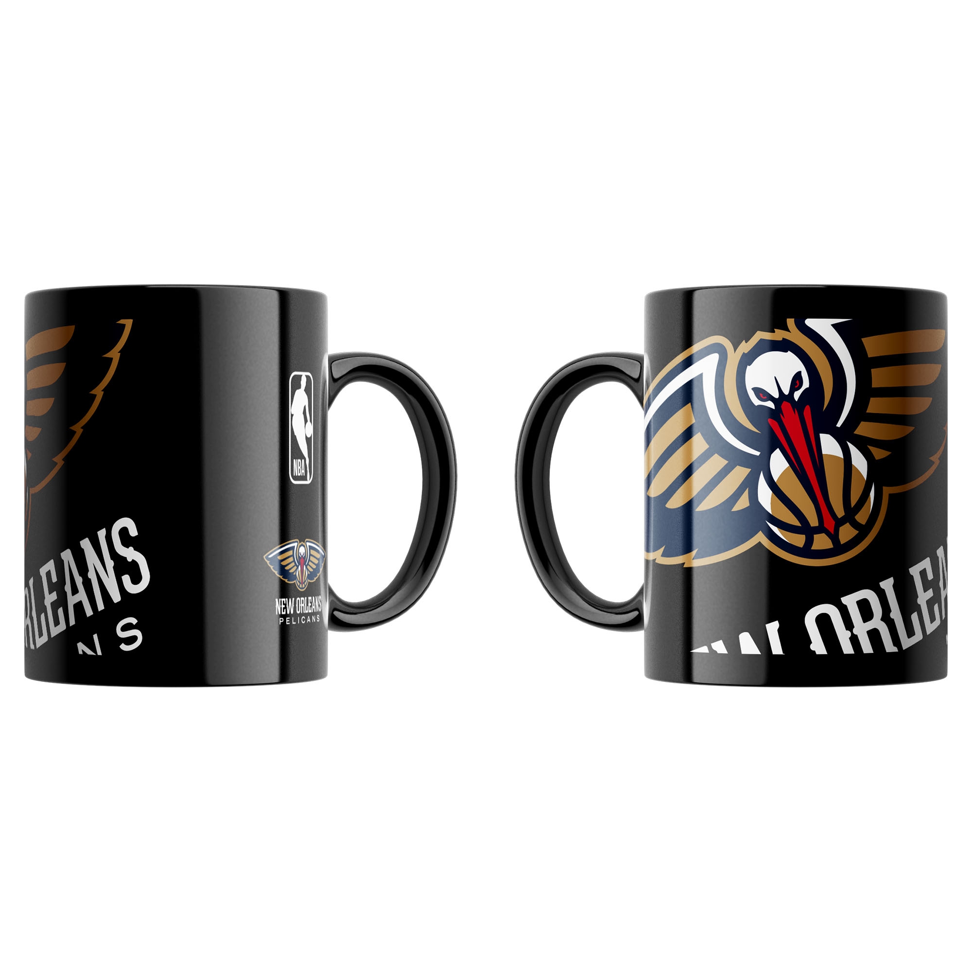 New Orleans Pelicans Oversized Logo NBA Becher (330 ml)