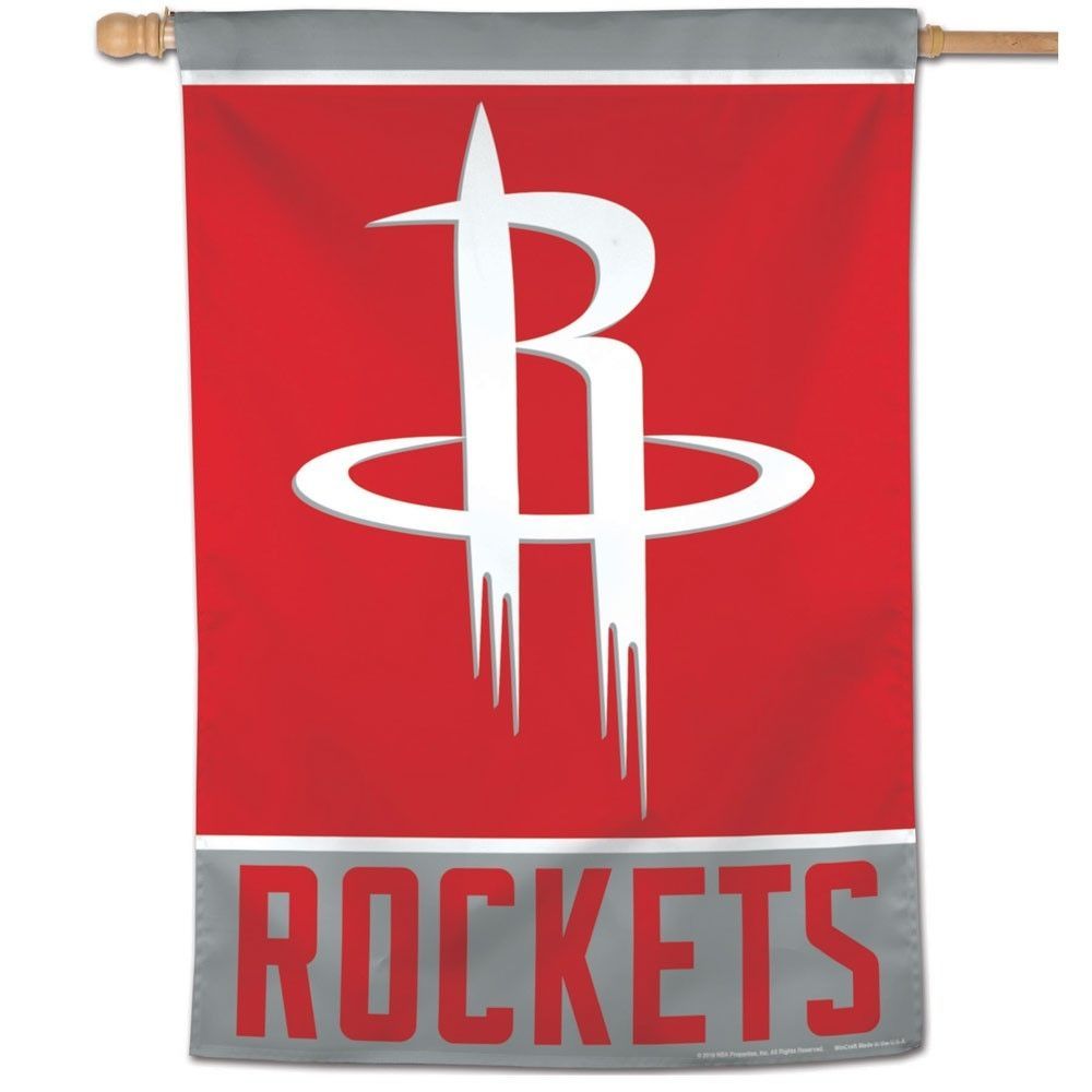 Houston Rockets NBA Vertical Flag
