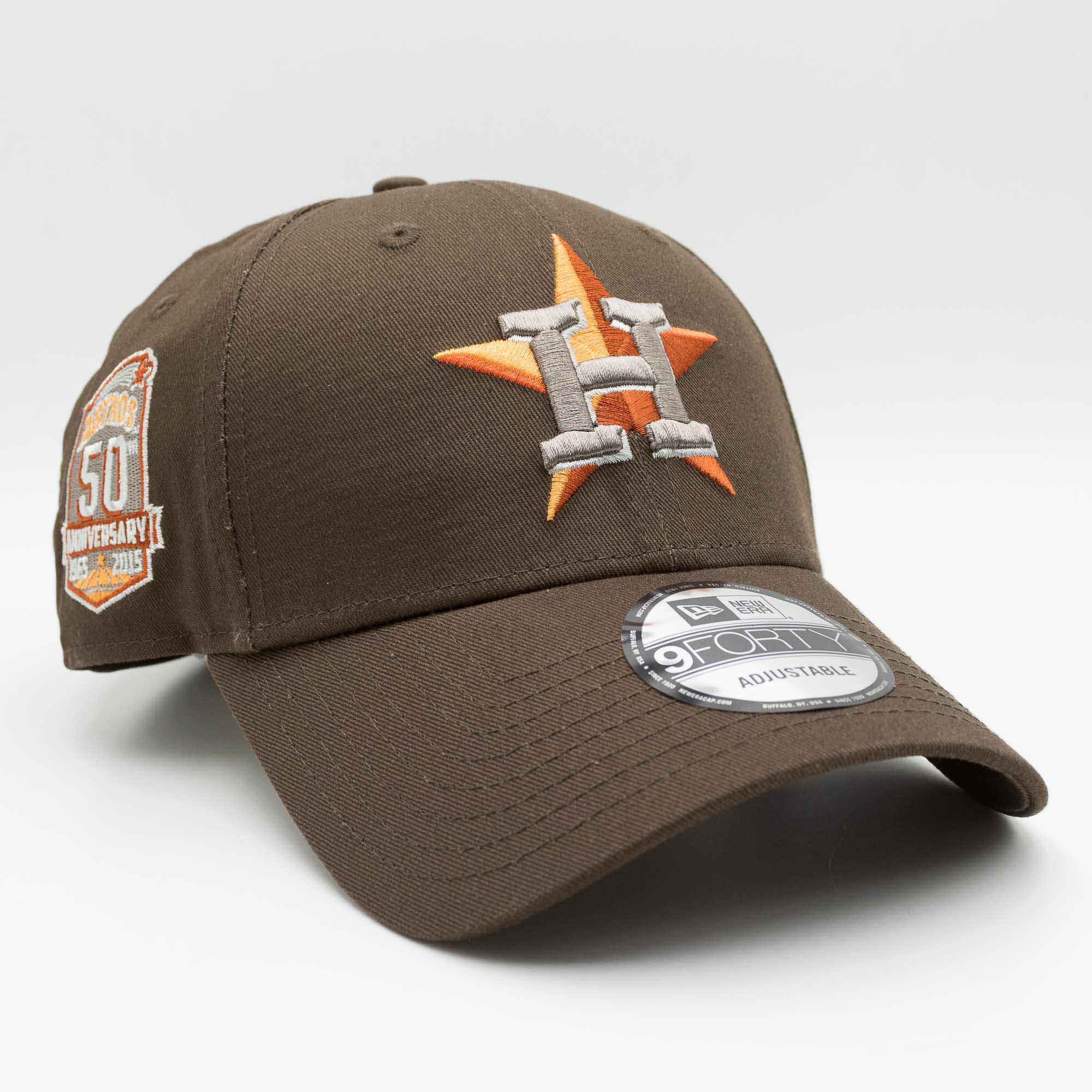 Houston Astros 50th Anniversary New Era 9FORTY Adjustable Cap