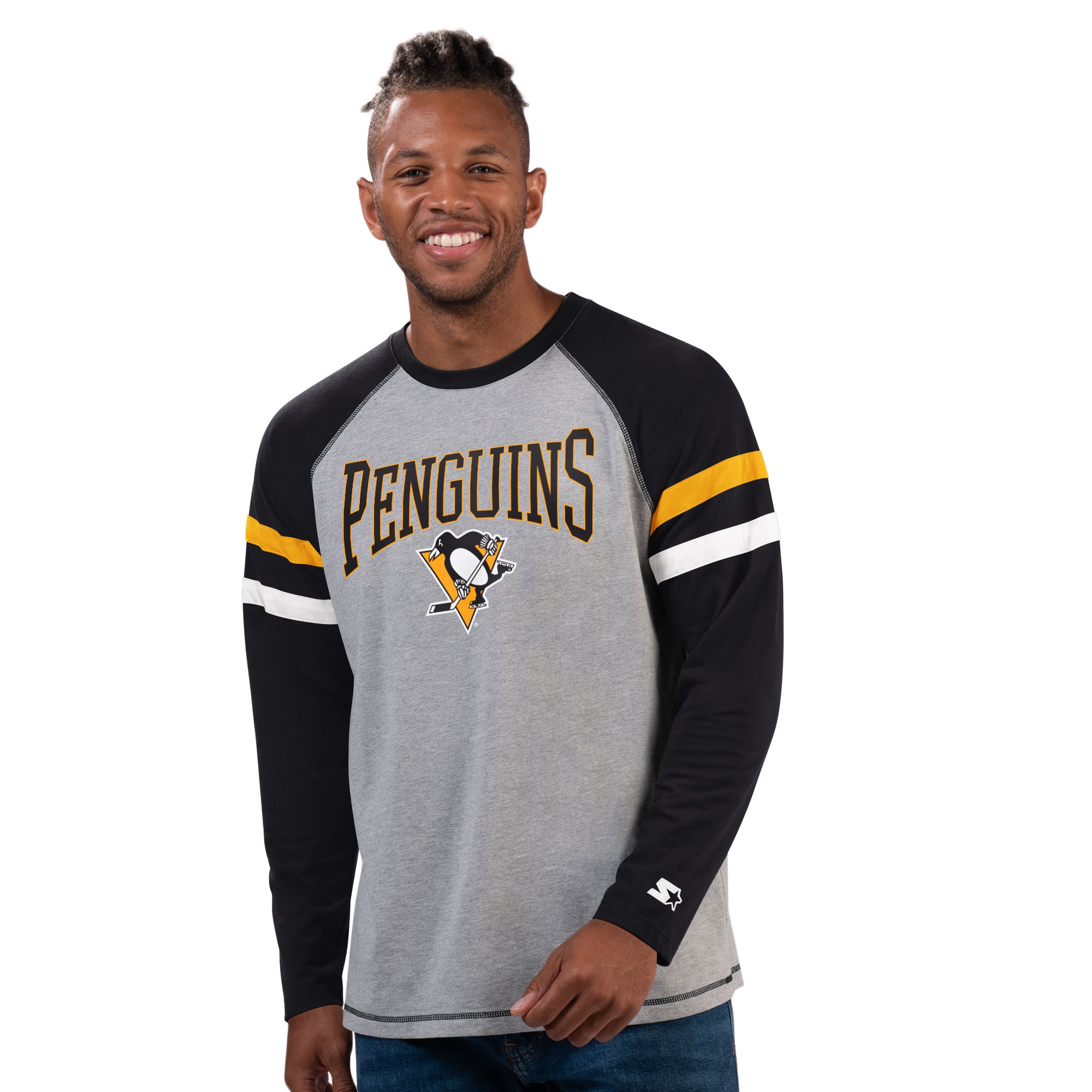 Pittsburgh Penguins Starter NHL Long Sleeve T-Shirt