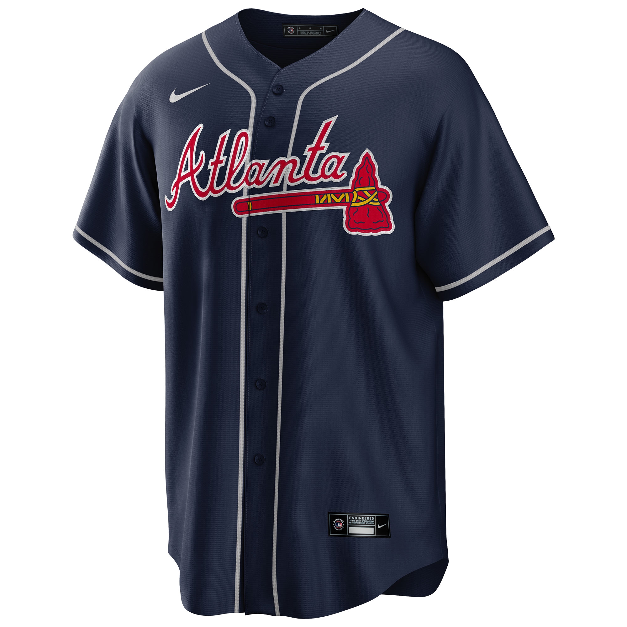 Atlanta Braves Nike MLB Alternate Trikot Navy