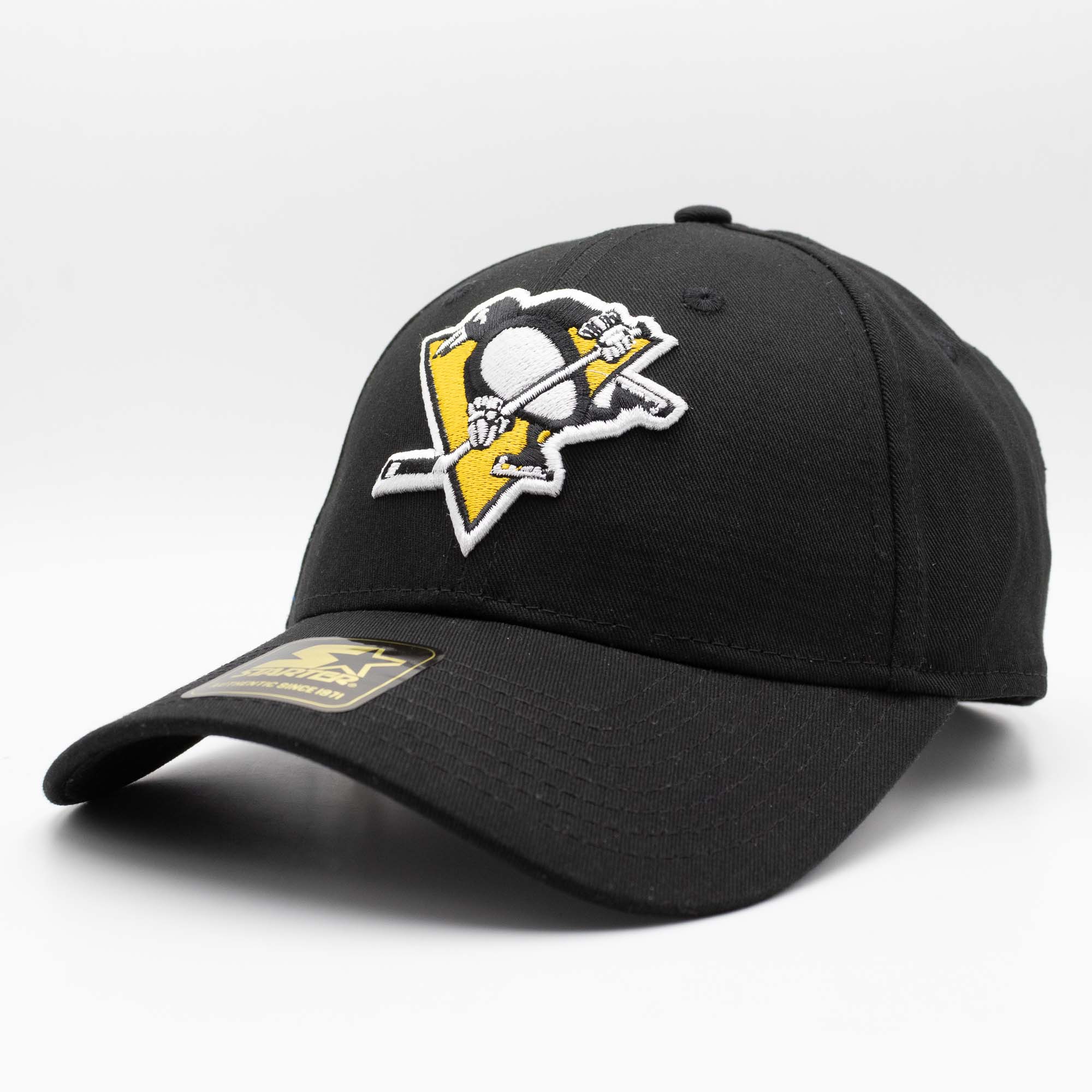 Pittsburgh Penguins Starter Score NHL Snapback Cap Black