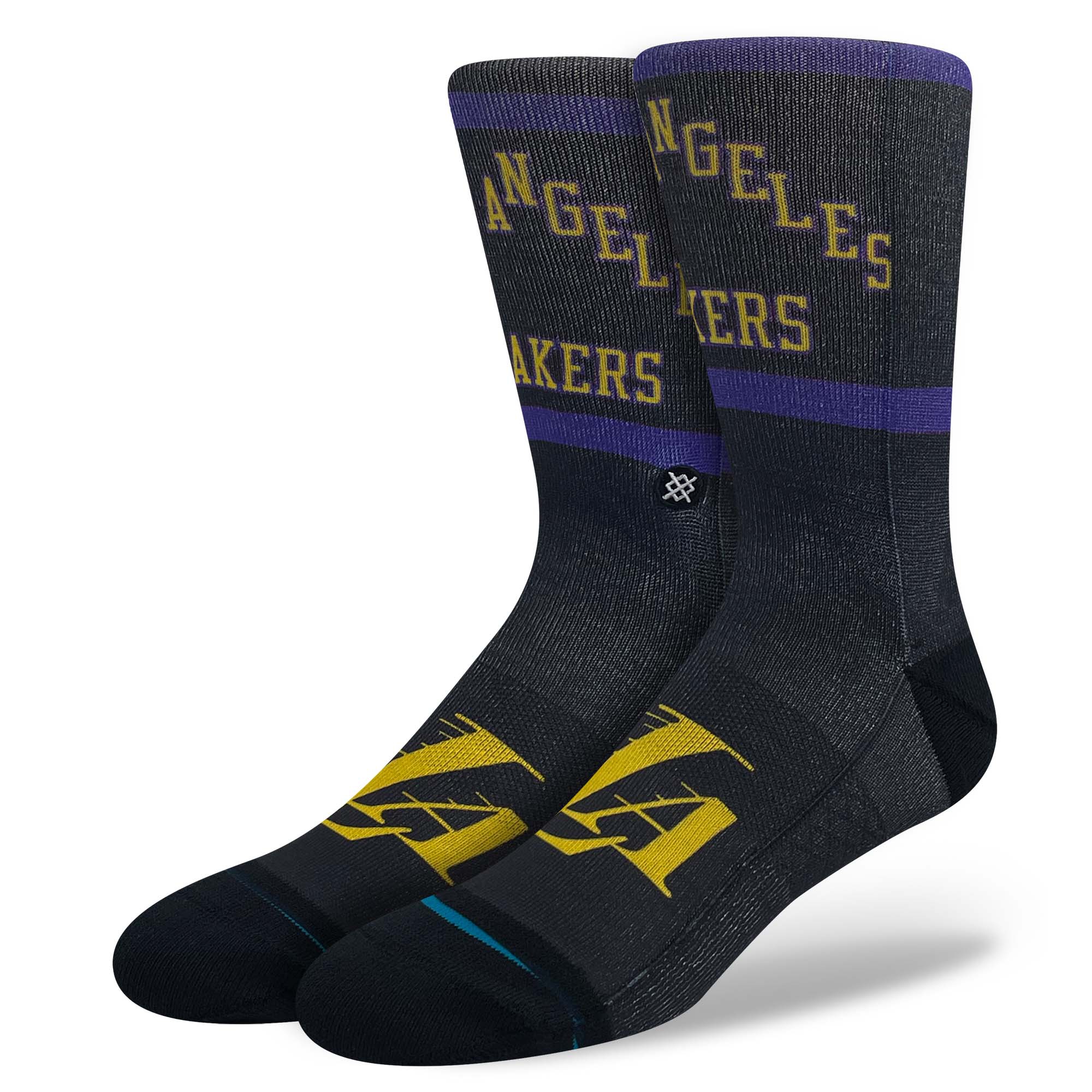 Los Angeles Lakers 2023/24 NBA City Edition Stance Crew Socken