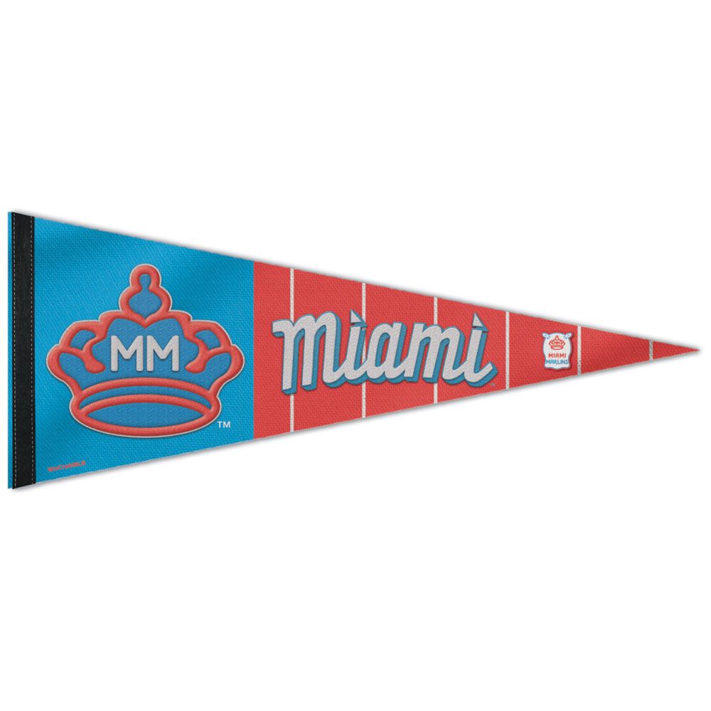 Miami Marlins City Connect WinCraft Premium MLB Pennant