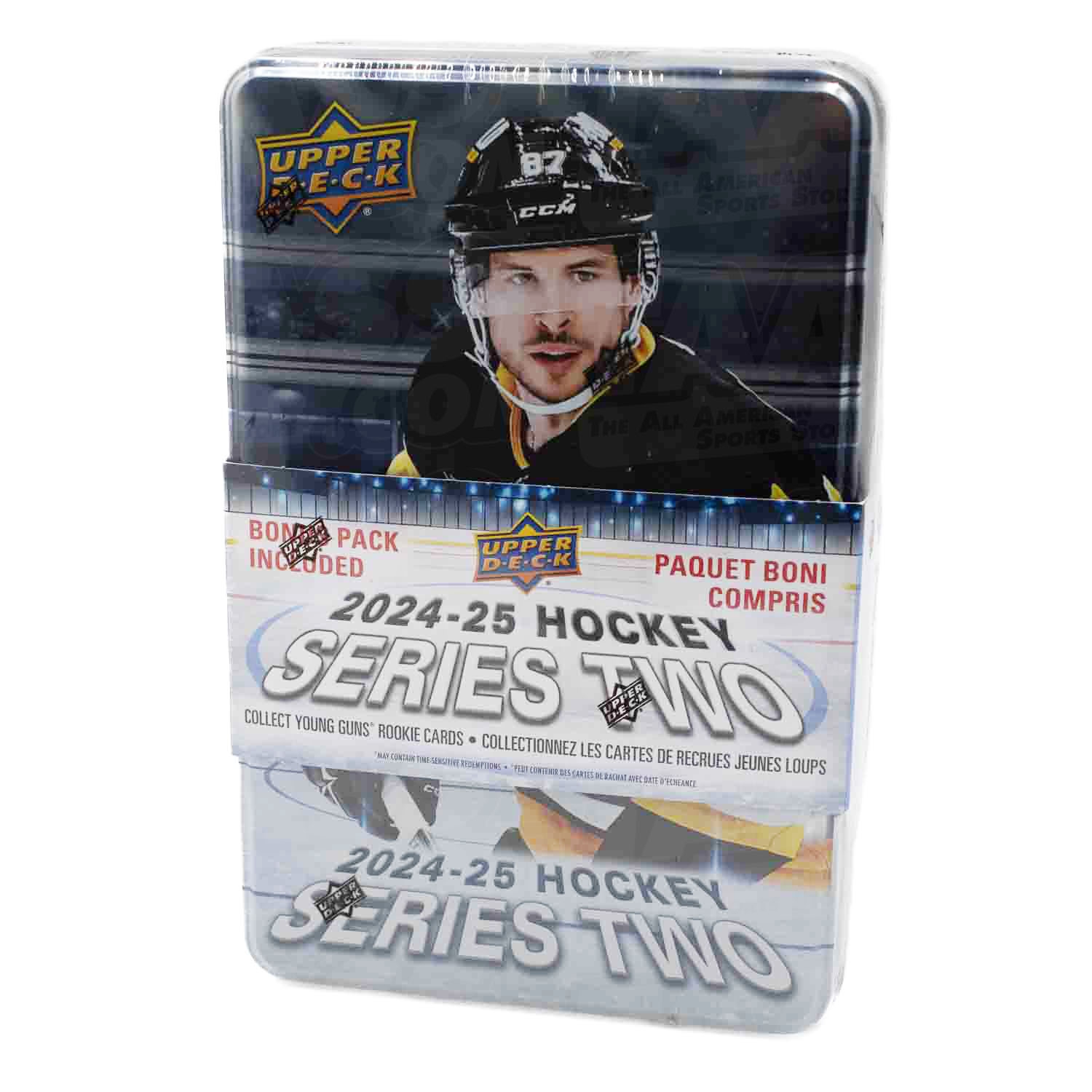 2024/25 Upper Deck Series 2 Hockey NHL Tin Box