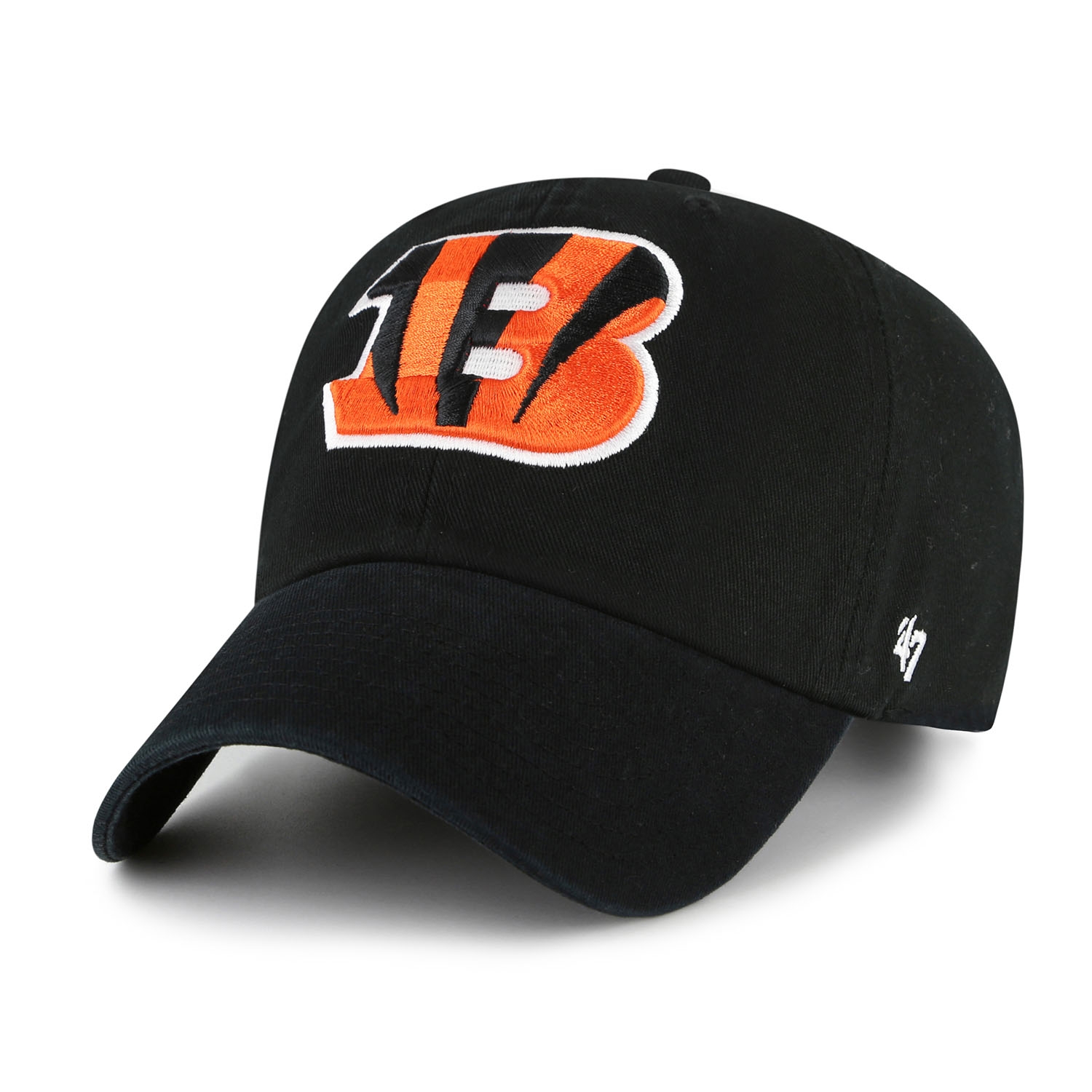 Cincinnati Bengals '47 Clean Up Adjustable NFL Cap Schwarz