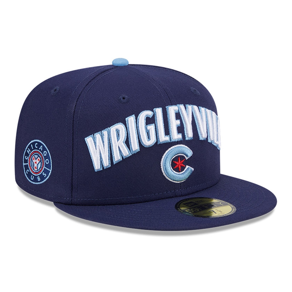 Chicago Cubs FP573 City Connect New Era 59FIFTY Fitted Cap Navy