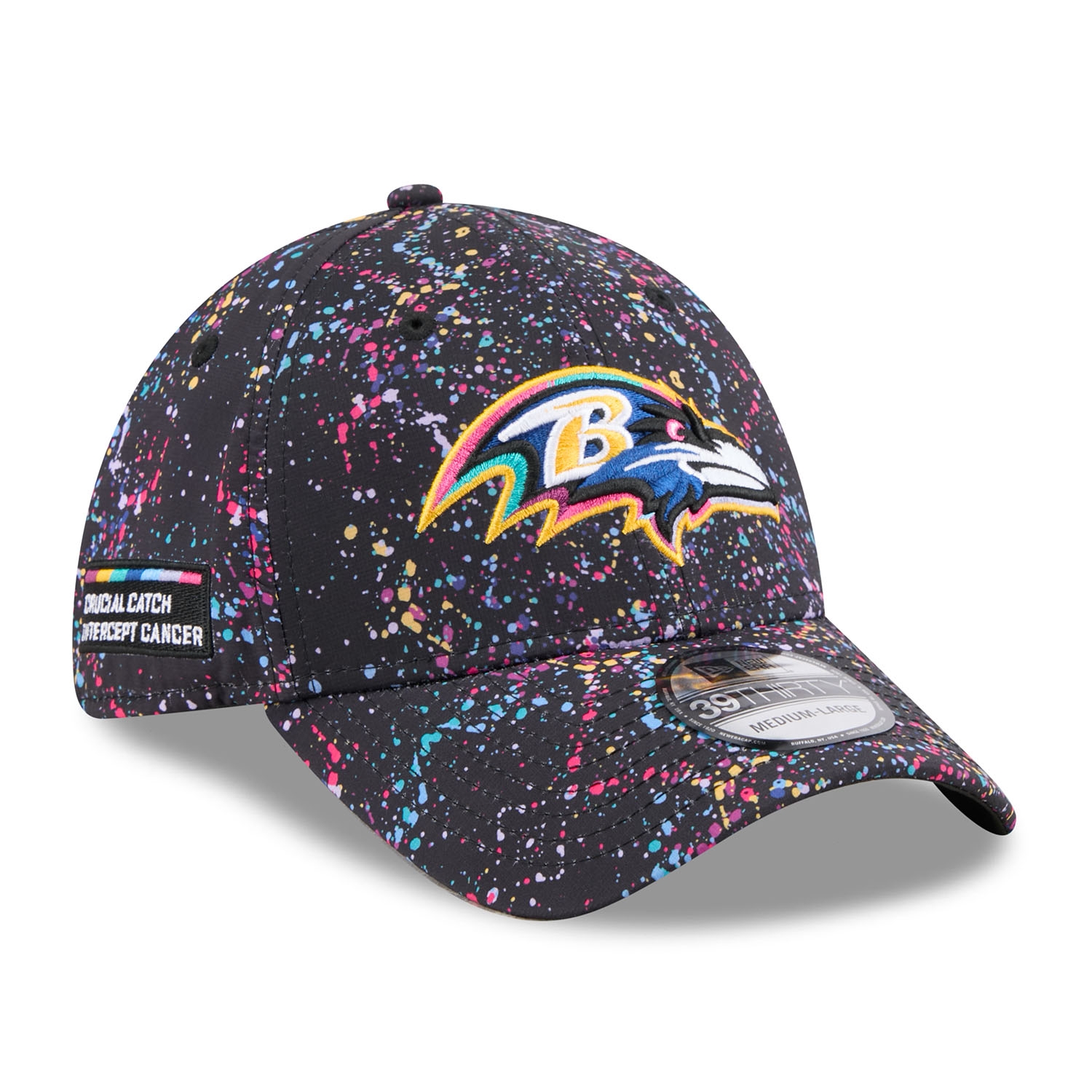 Baltimore Ravens 2025 NFL Crucial Catch 39THIRTY Flex Cap