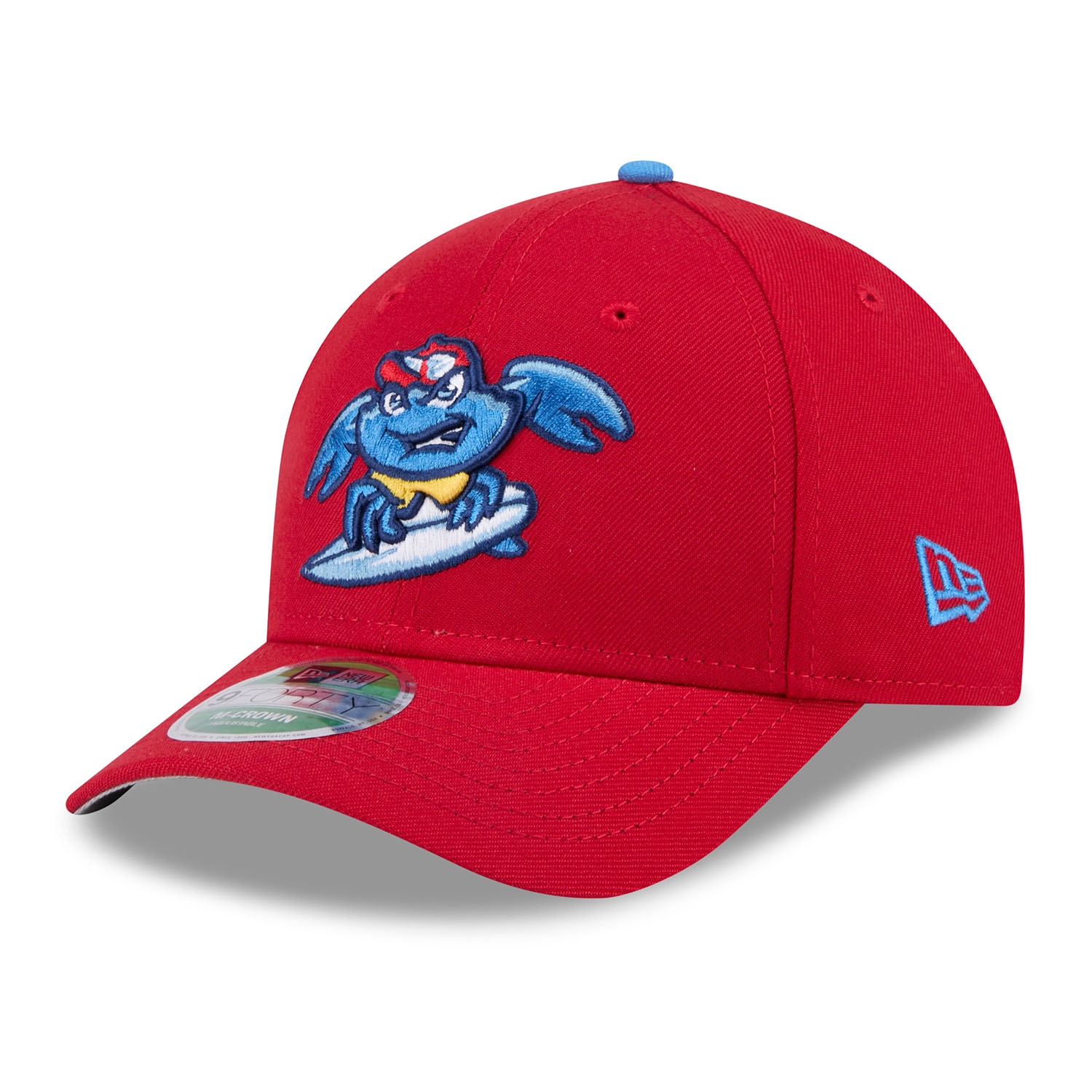 Jersey Shore BlueClaws Player Replica 9FORTY M-Crown Snapback MiLB Cap Rot