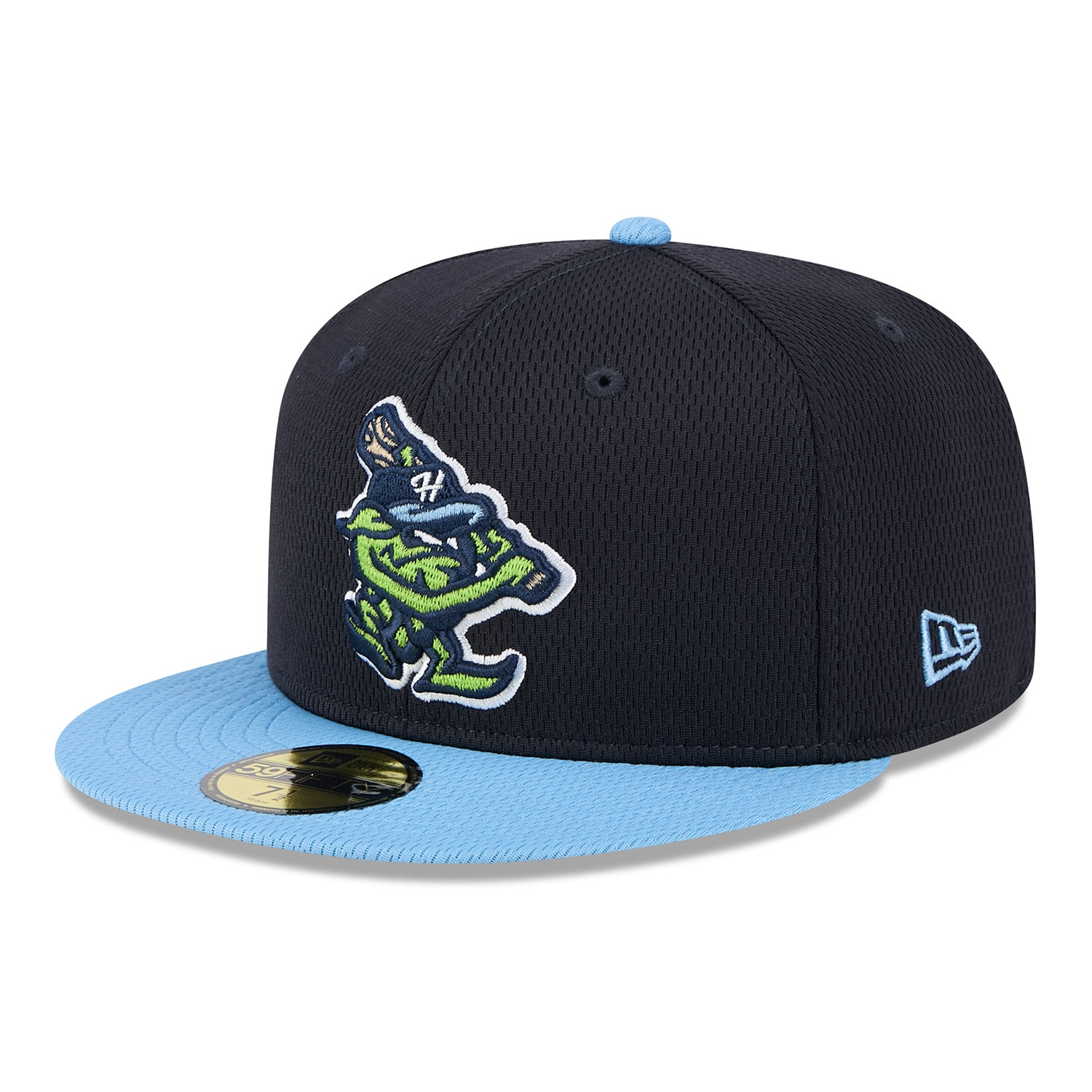 Hillsboro Hops MiLB Batting Practice Authentic 59FIFTY Fitted Cap Navy