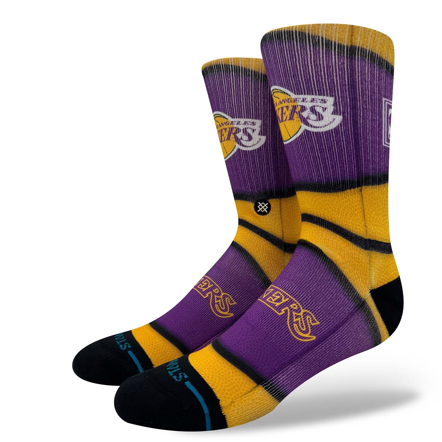 Los Angeles Lakers Classic Mini Ball Stance Crew Socken