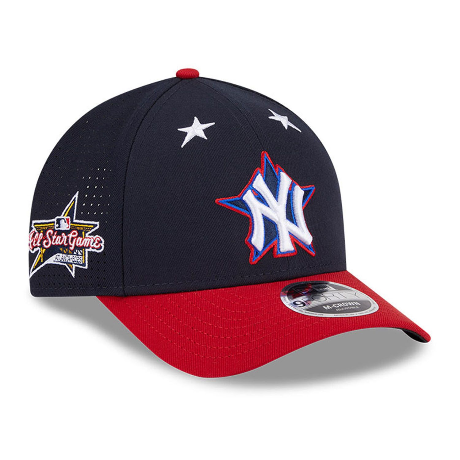 New York Yankees Authentic 2025 MLB All-Star Game New Era 9FORTY M-Crown Snapback Cap