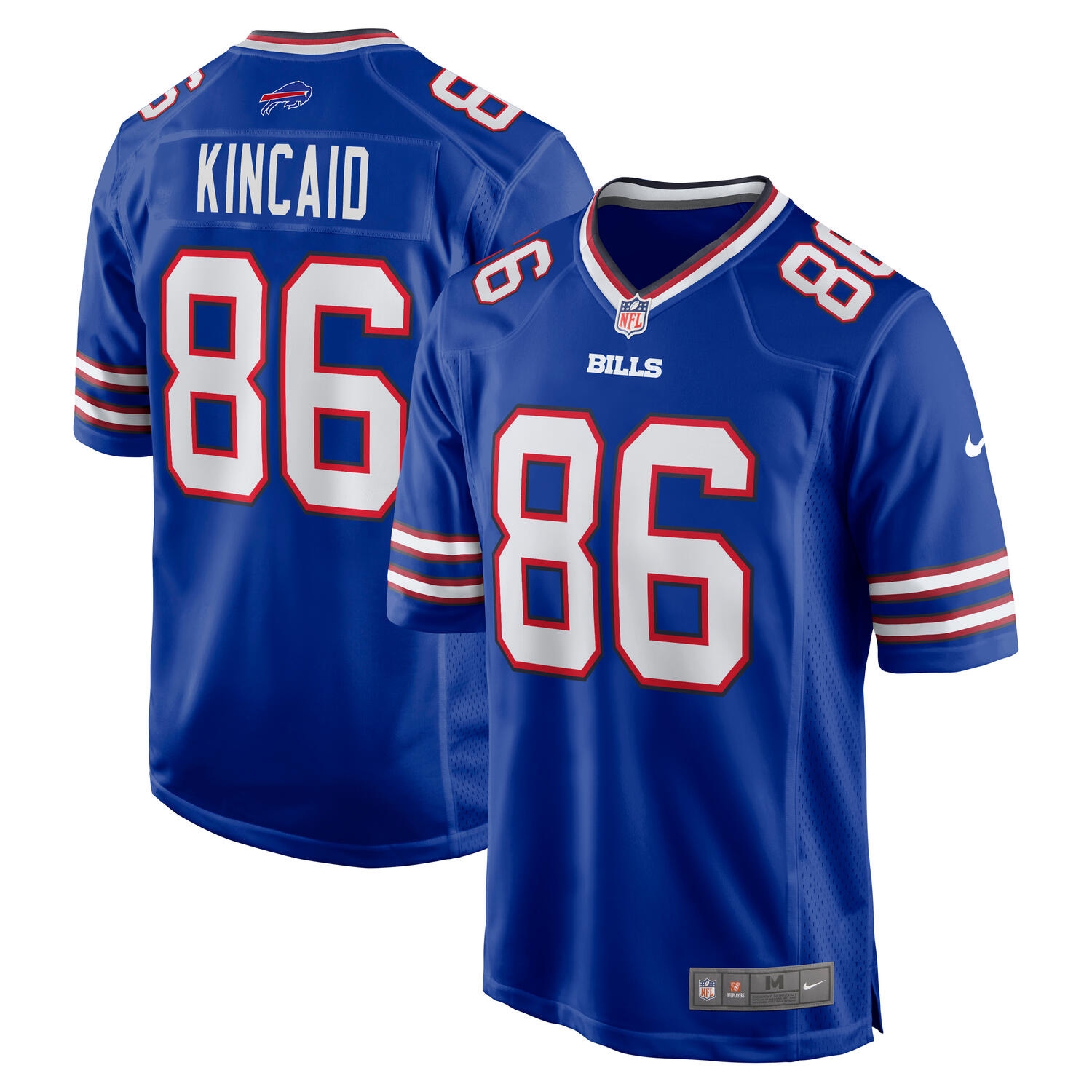 Dalton Kincaid #86 Buffalo Bills Nike Game NFL Jersey Blue