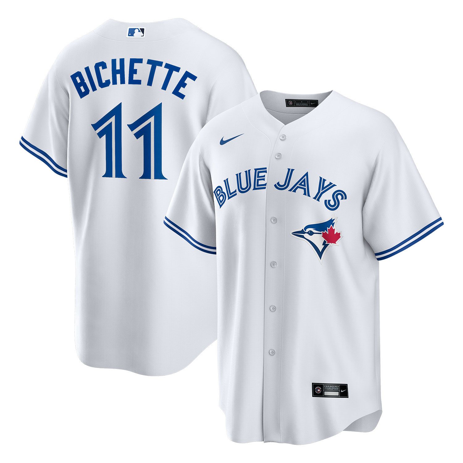 Bo Bichette #11 Toronto Blue Jays Nike MLB Jersey White
