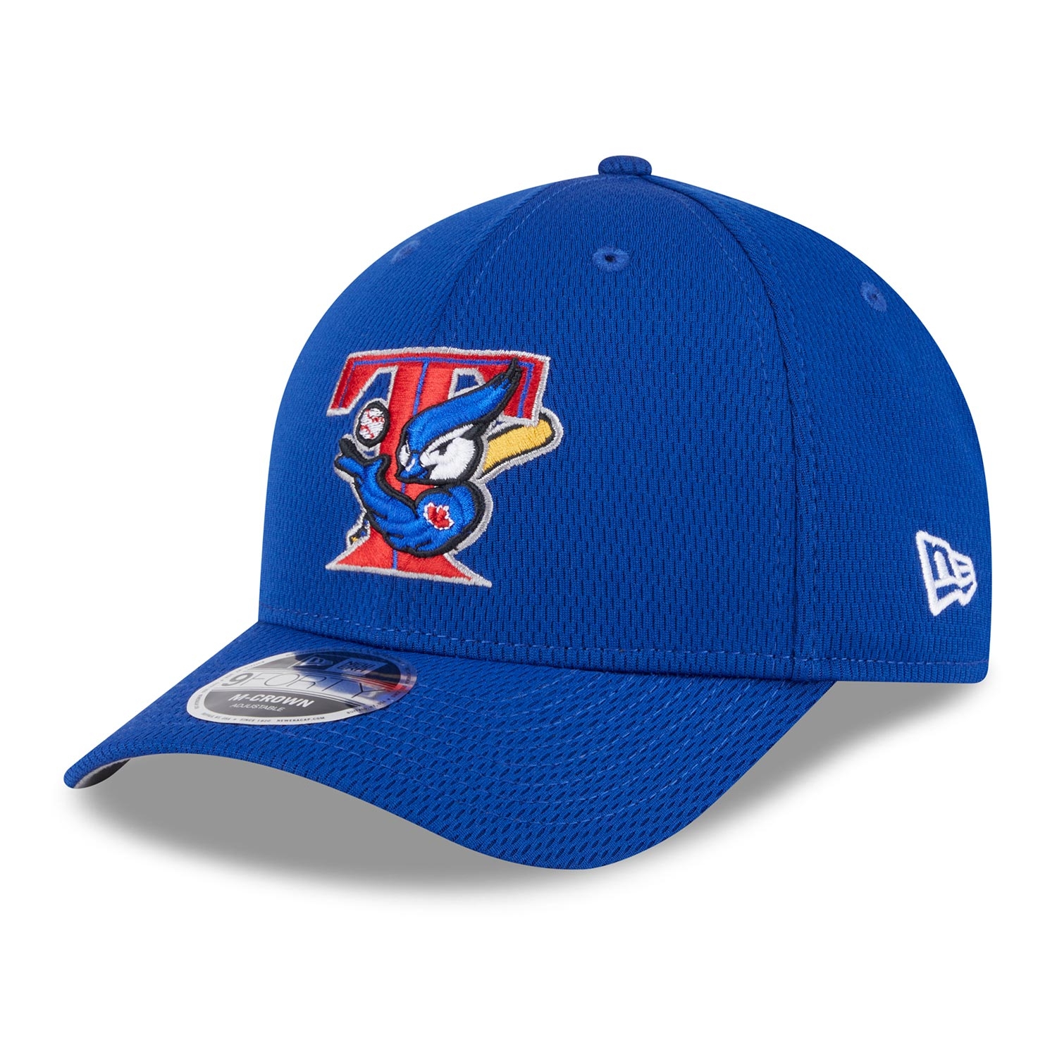 Toronto Blue Jays 2025 MLB Clubhouse 9FORTY M-Crown Snapback Cap Blue