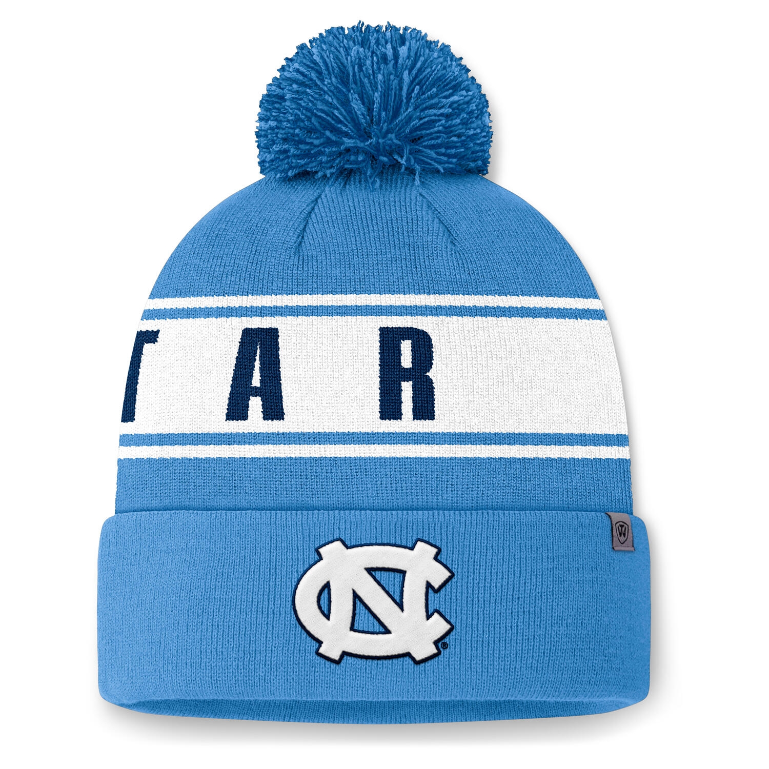 North Carolina Tar Heels Wraparound NCAA Wintermütze Blau