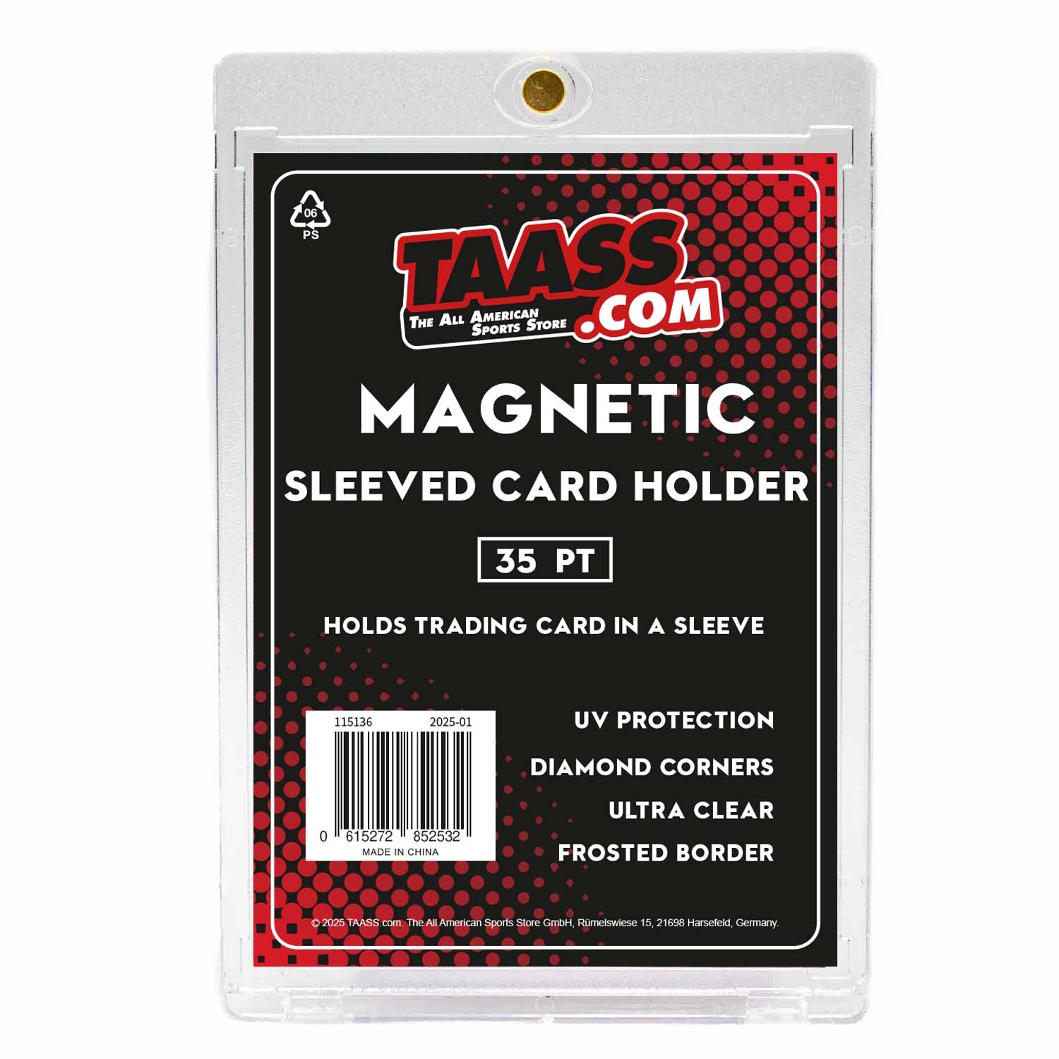 TAASS.com Magnetic Sleeved Card Holder - 35 pt