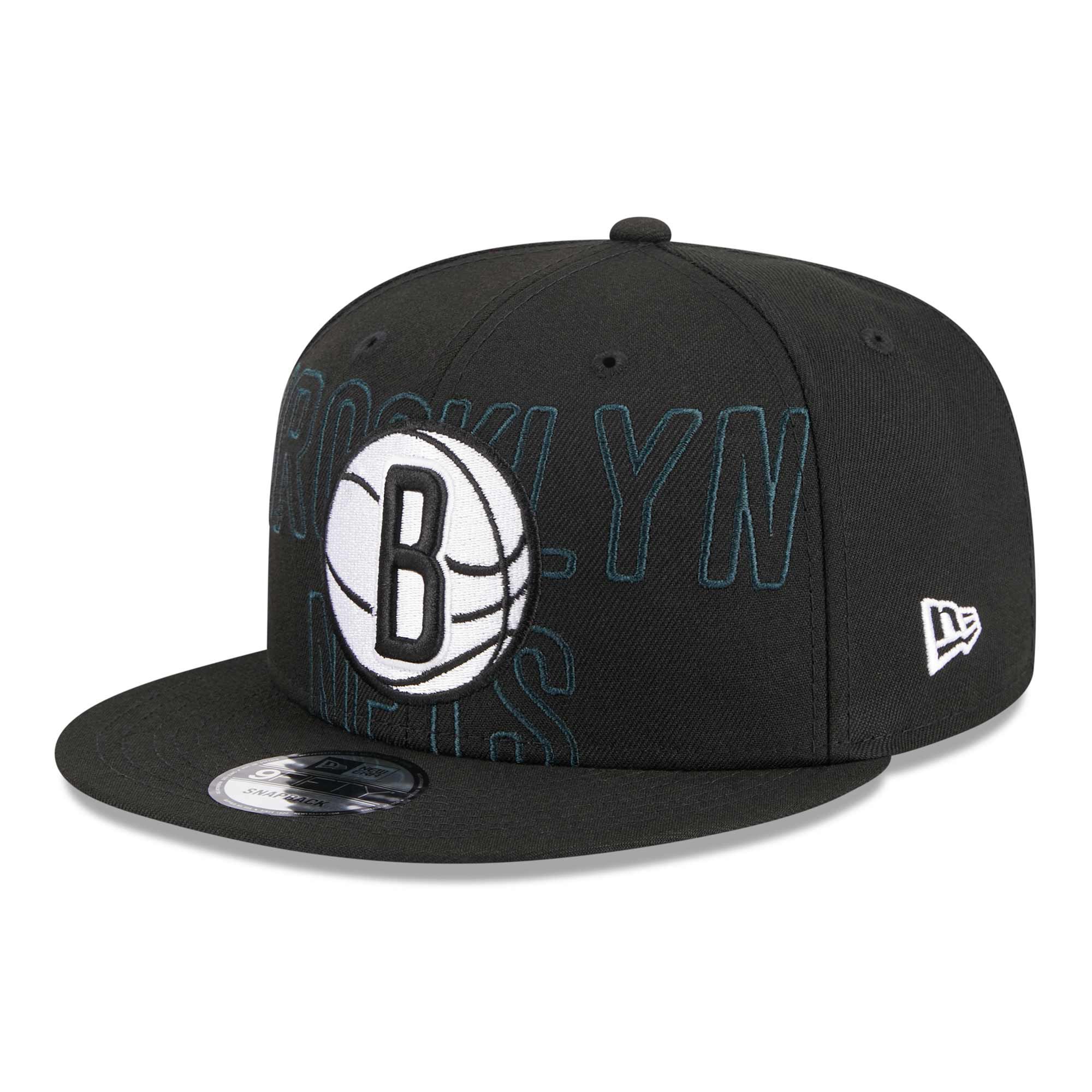 Brooklyn Nets 2023 NBA Draft New Era 9FIFTY Snapback Cap Schwarz
